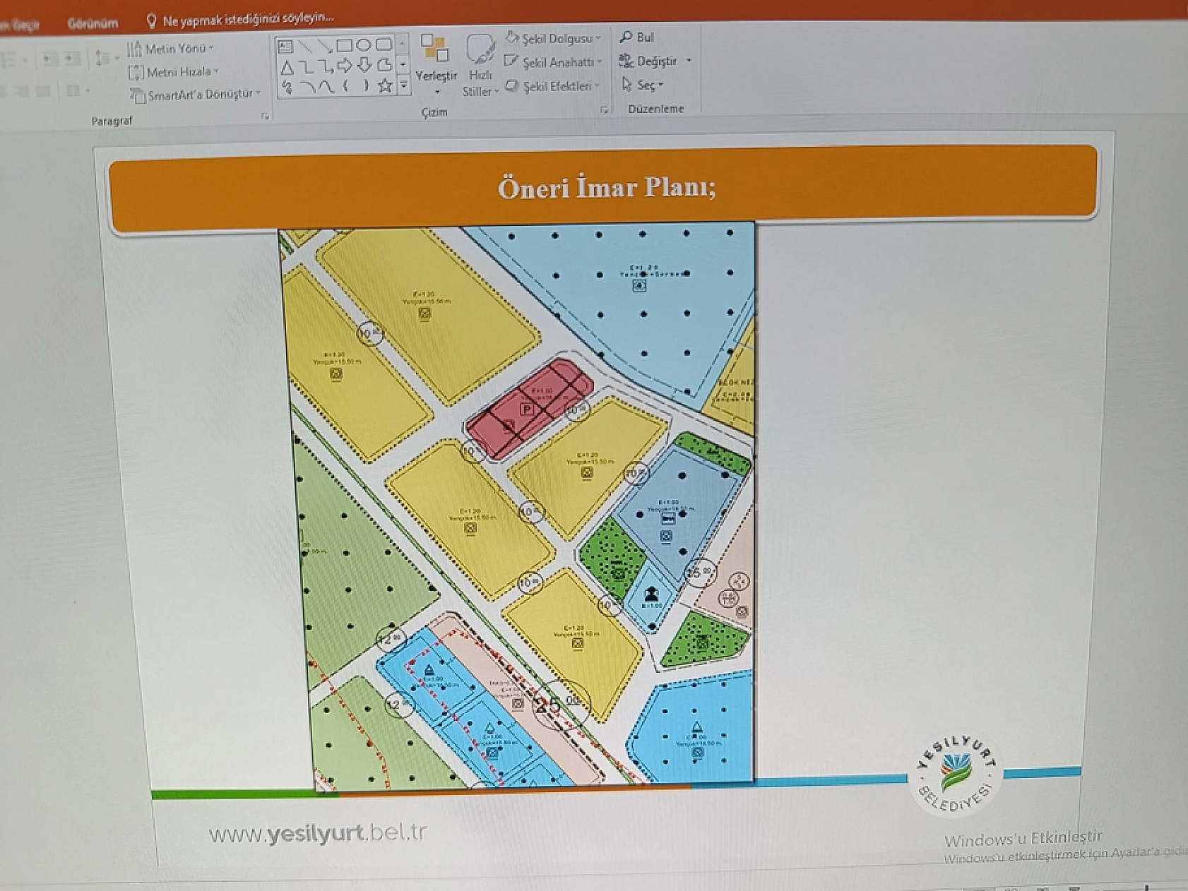 Yeşiltepe'deki Pazar alanı batıya kaydırılıyor!