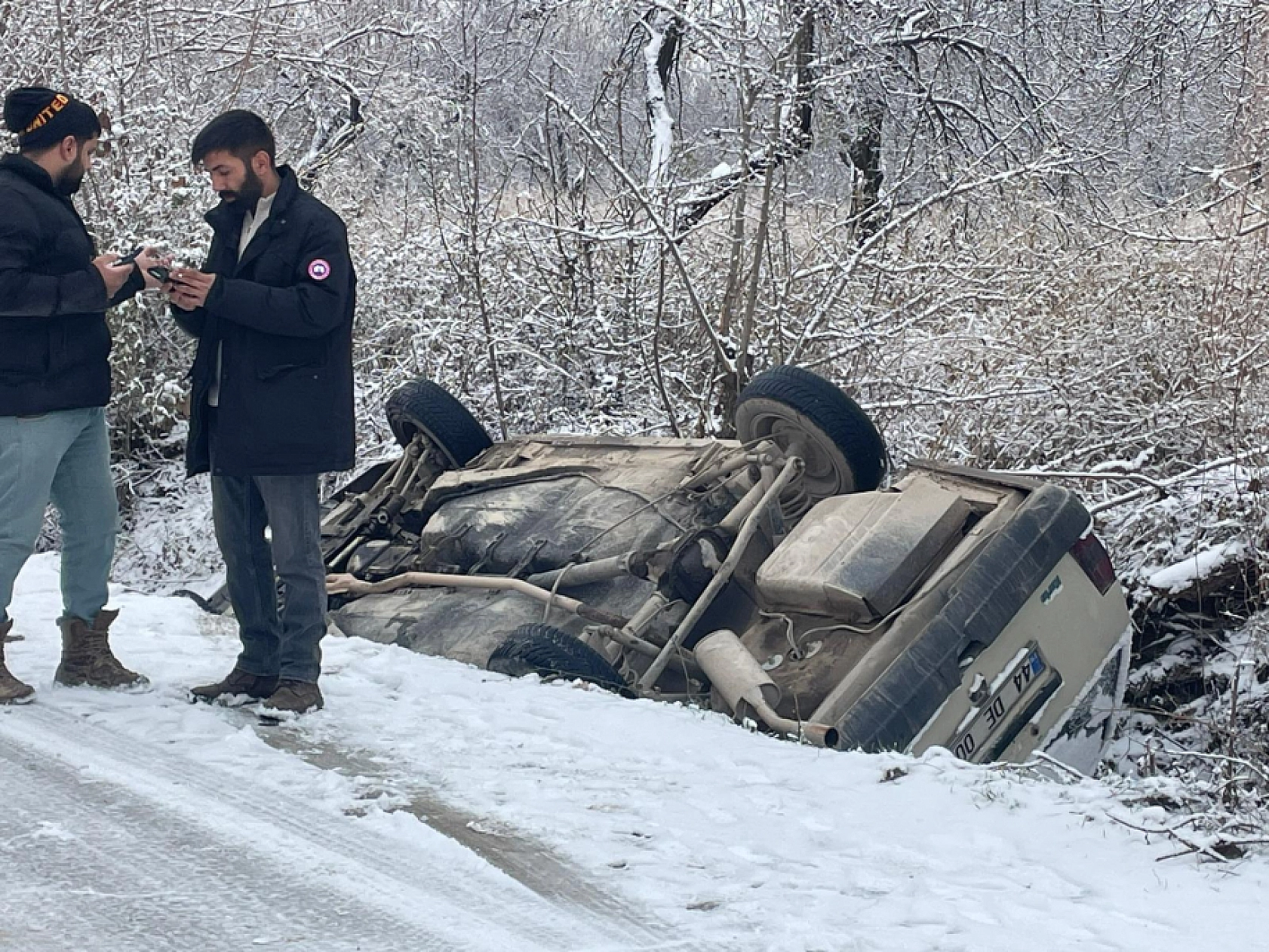 Kış Lastiği İhmali Malatya'da Trafiği Felç Etti
