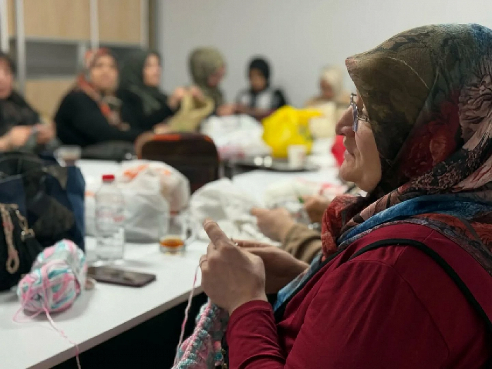 Dikiş-nakış kursları kışın en sıcak adresi oldu…