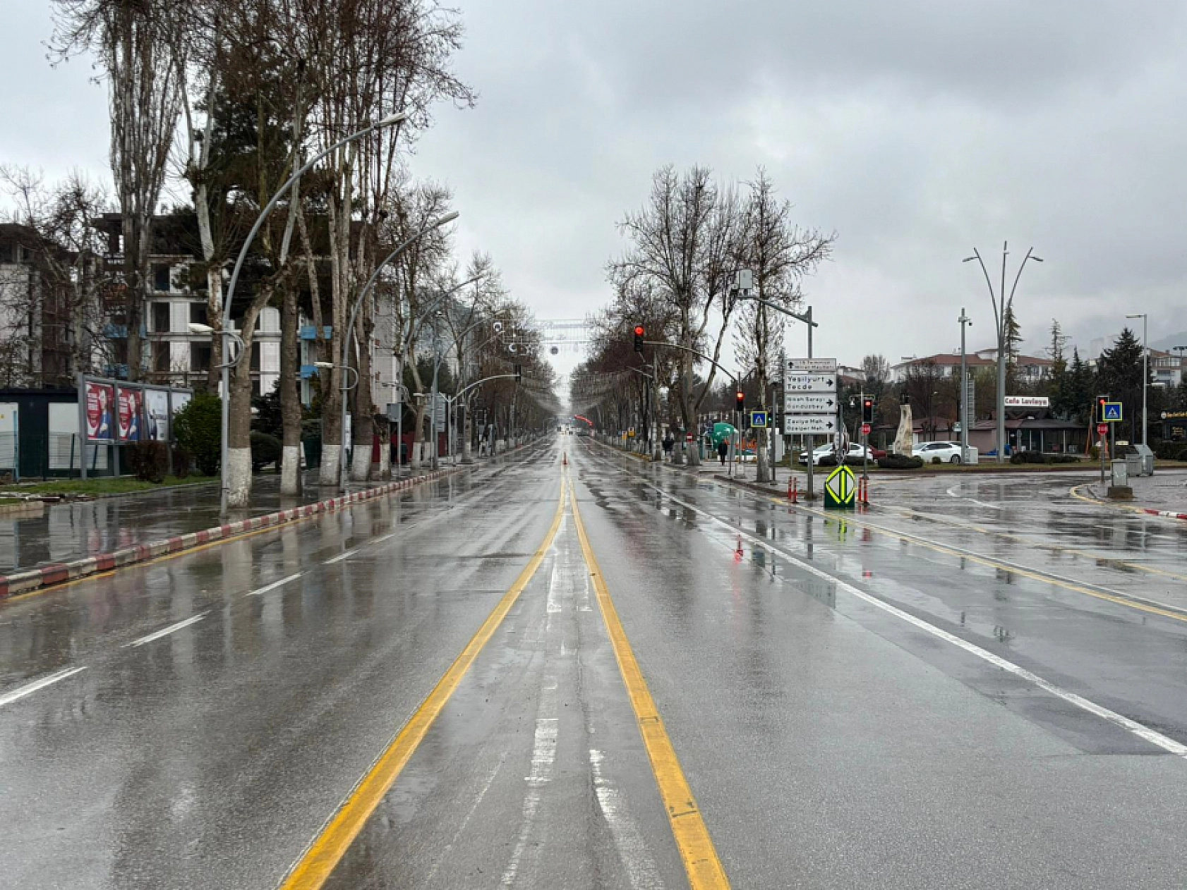 Bayram sabahında Malatya sessizliğe büründü: Yollar boş kaldı
