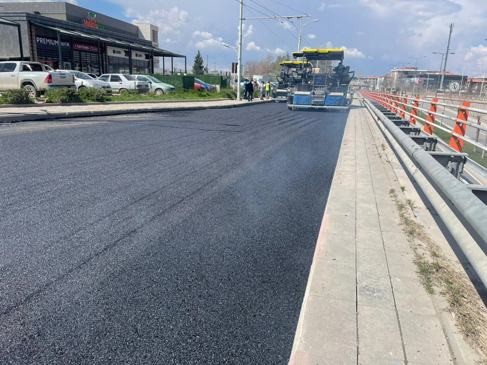 Malatya'da Çevre Yolu Yenileniyor