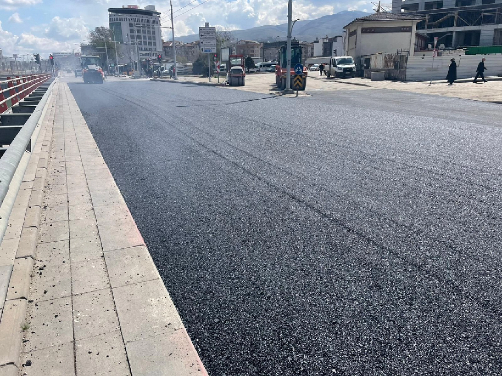 Malatya'da Çevre Yolu Yenileniyor