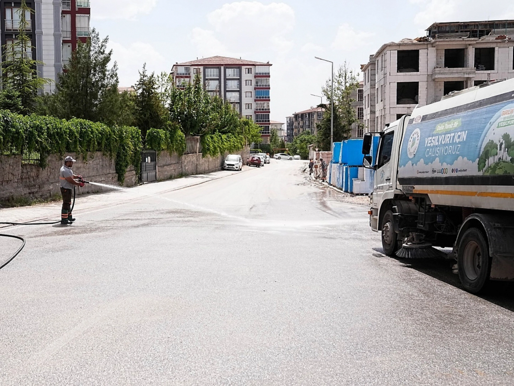 Geçit'ten Şeyhbayram Mahallesi açıklaması: Çalışmalar titizlikle yürütülüyor