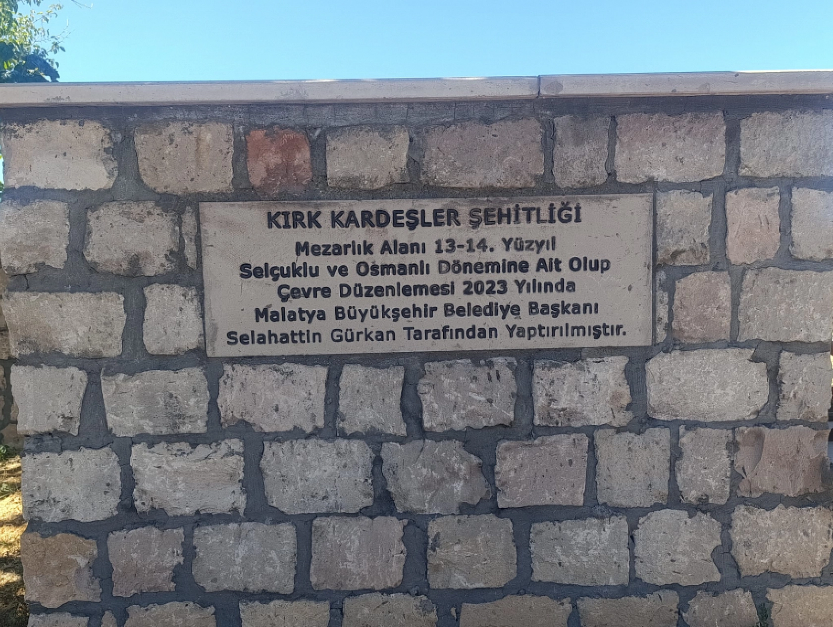 Malatya'da 15 yıl aranın ardından yeniden onarılıyor!