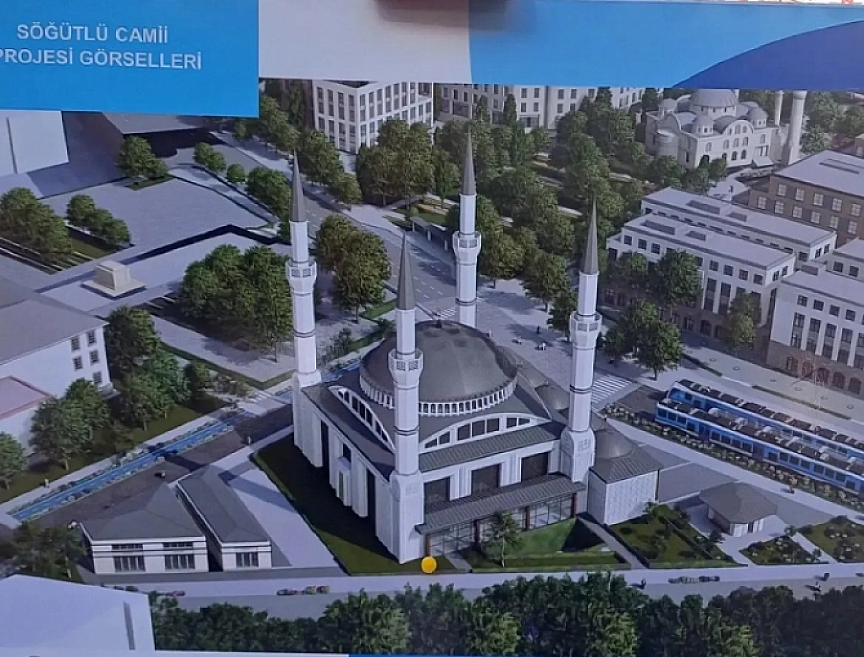Bakan Kurum Temelini Attı! Söğütlü Cami'nin Proje Detayları Belli Oldu!