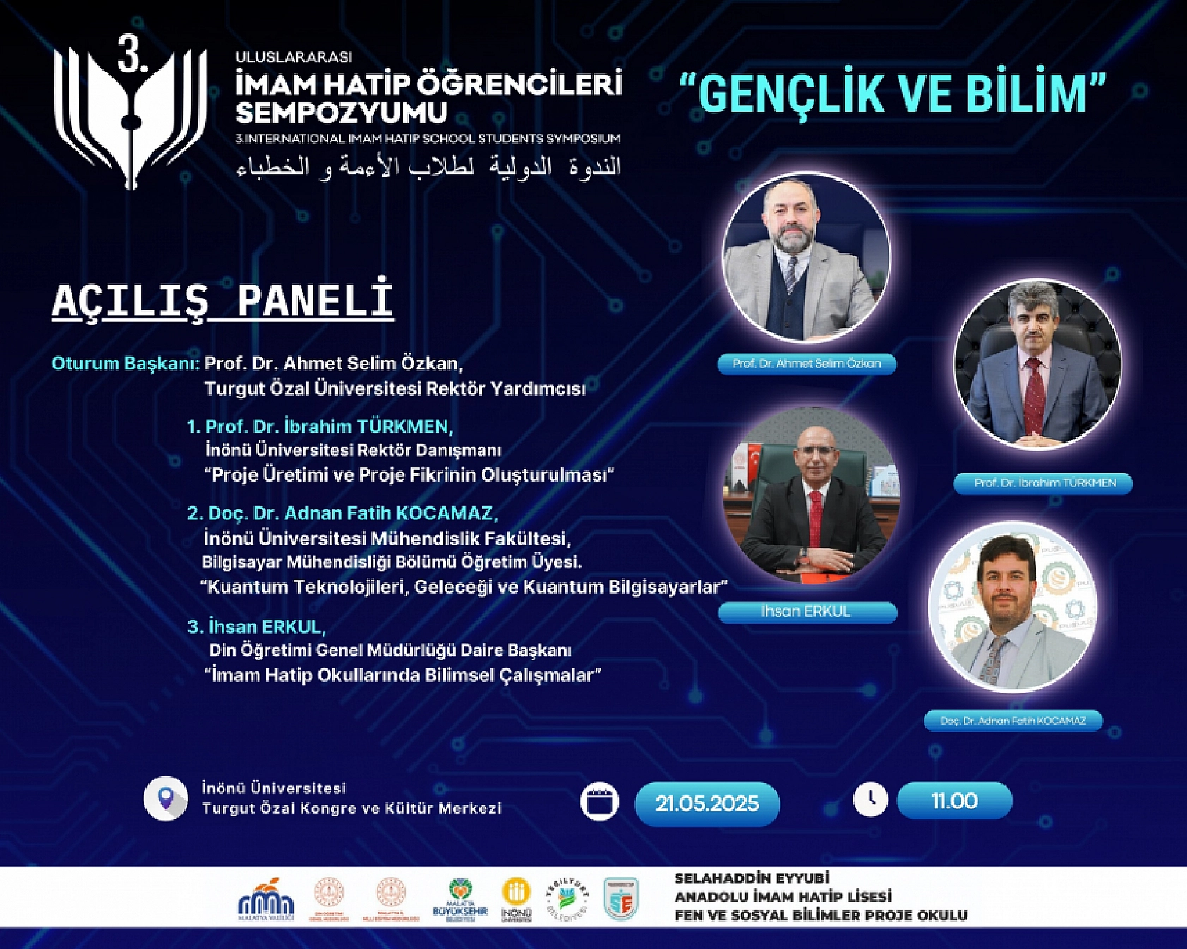 Geleceğin bilim insanları Malatya'da buluşuyor!
