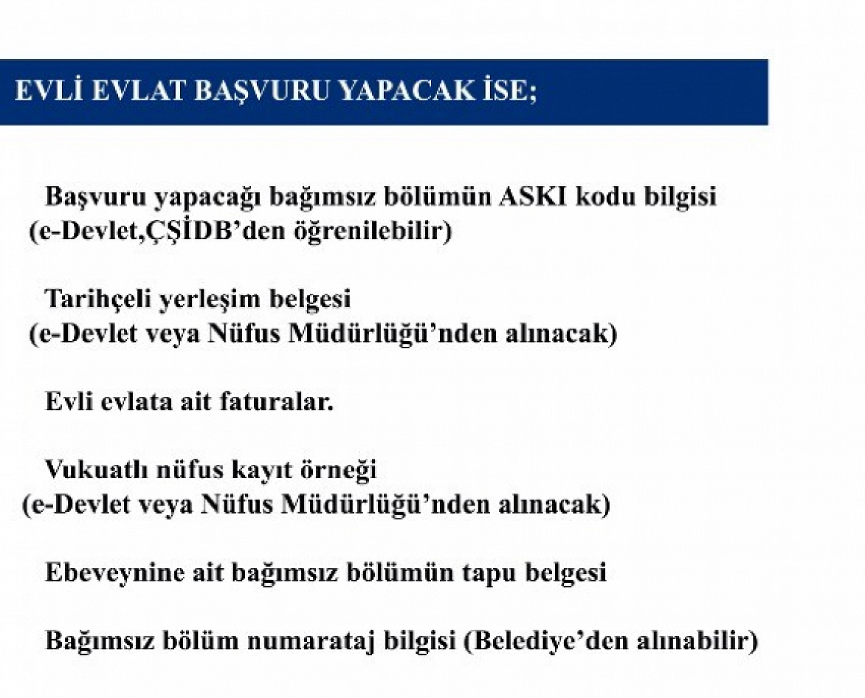 Hak Sahipliği Başvurusu İçin İstenen Belgeler Güncellendi! İşte Yeni Liste...