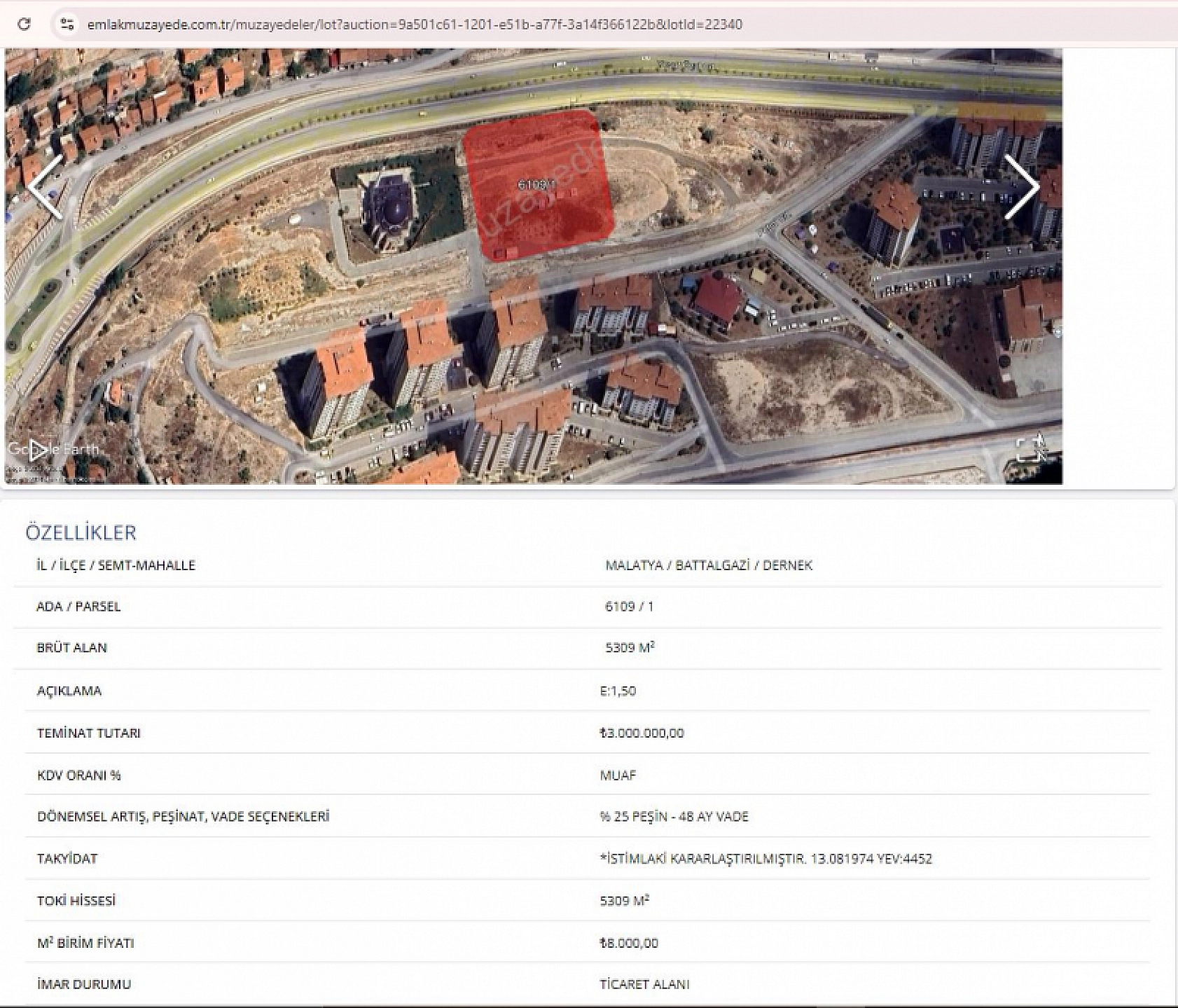 Arsa Sahibi Olmak İsteyenler Kaçırılmayacak Fırsat..! TOKİ Malatya'da Açık Arttırmayla Arsa Satacak!