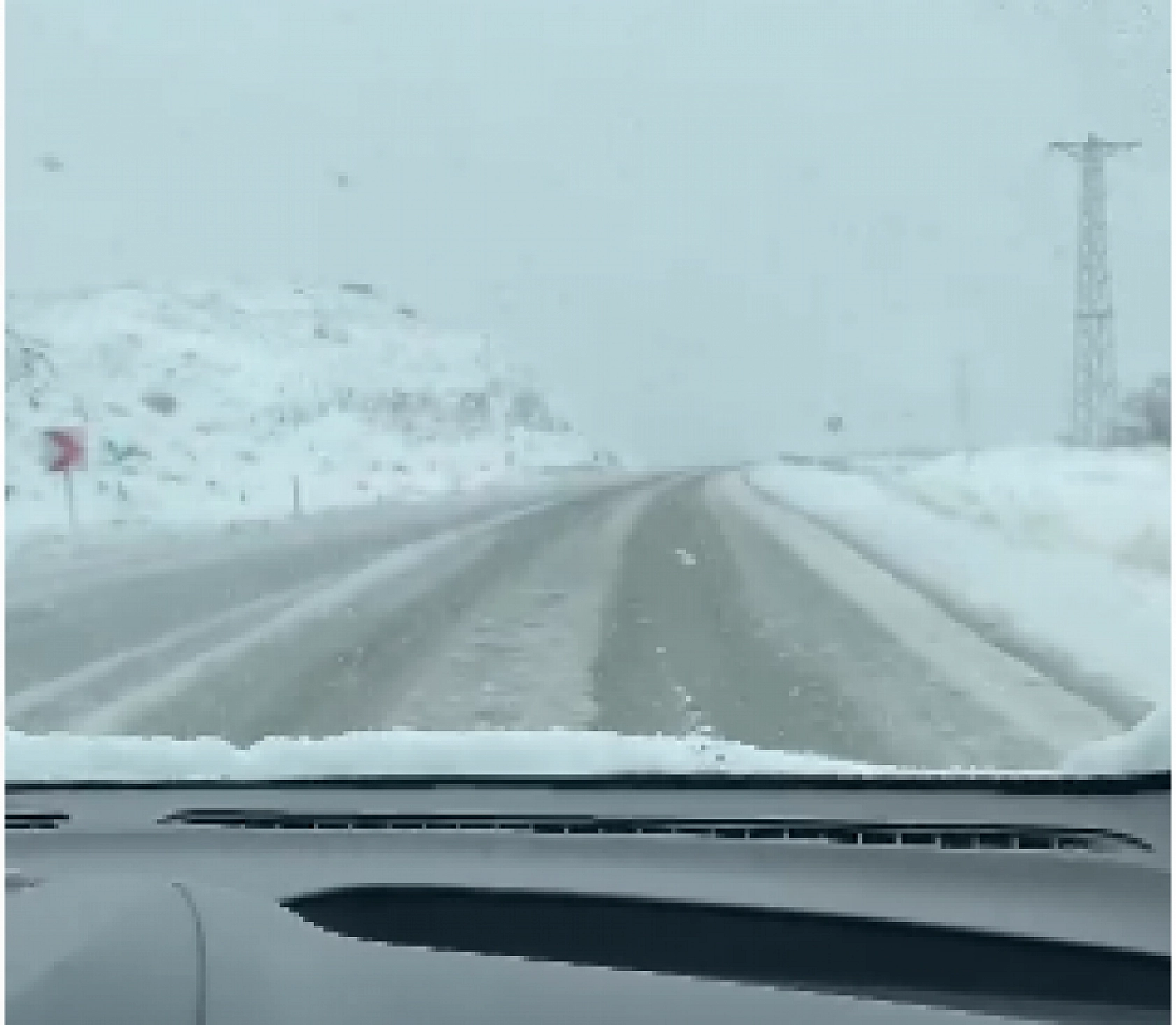 Hekimhan'da Kar, Yeşilyurt'ta Sis: Malatya'da Kartpostallık Manzaralar..