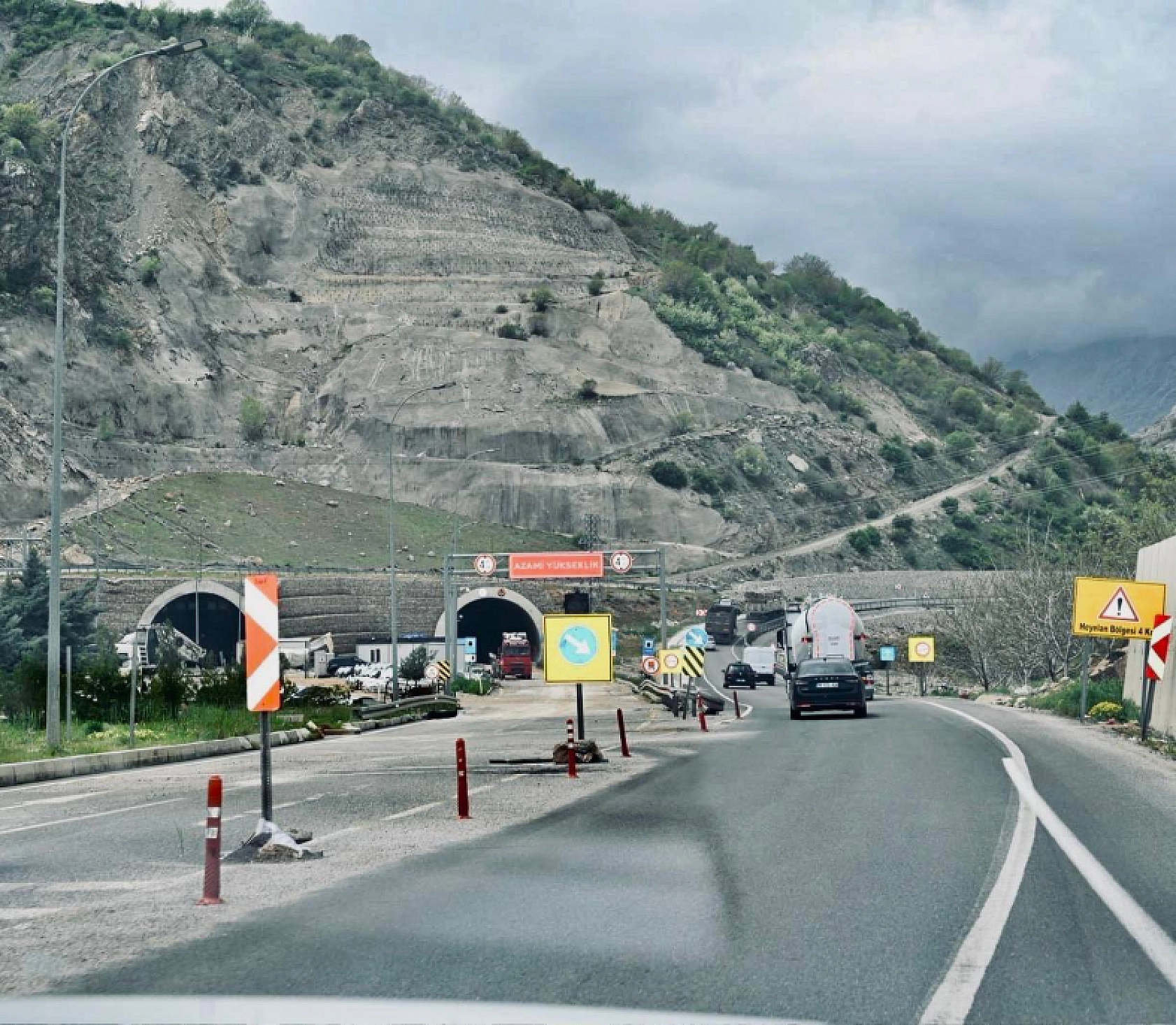 Erkenek Tüneli'nin yeniden açılış tarihi belli oldu