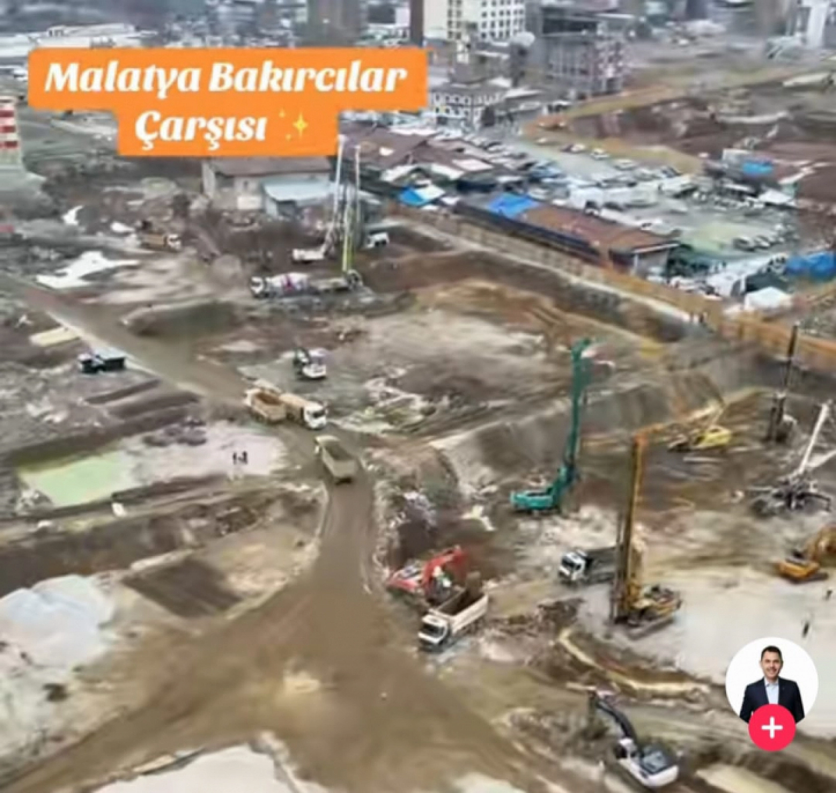 Bakan Kurum, dron görüntülerini paylaştı...! İşte Bakırcılar Çarşısı'nın son hali...