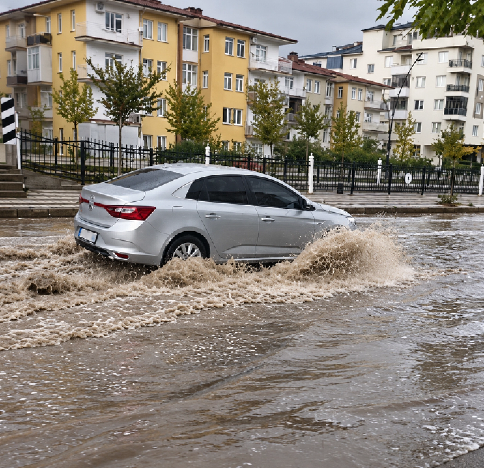 Malatya'da yağış hayatı felç etti