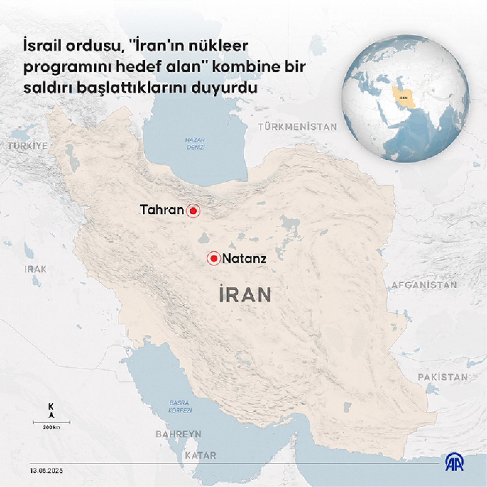 İsrail İran'a saldırdı