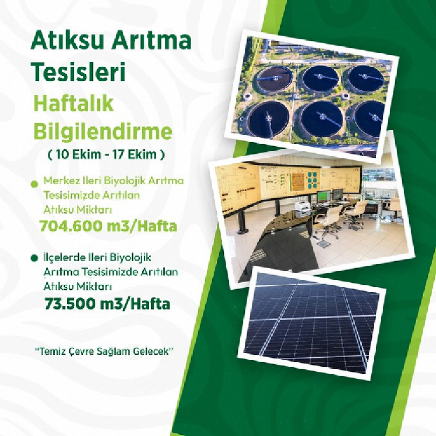 MASKİ'den büyük hamle: Bir haftada 778 bin metreküp atık su arıtıldı