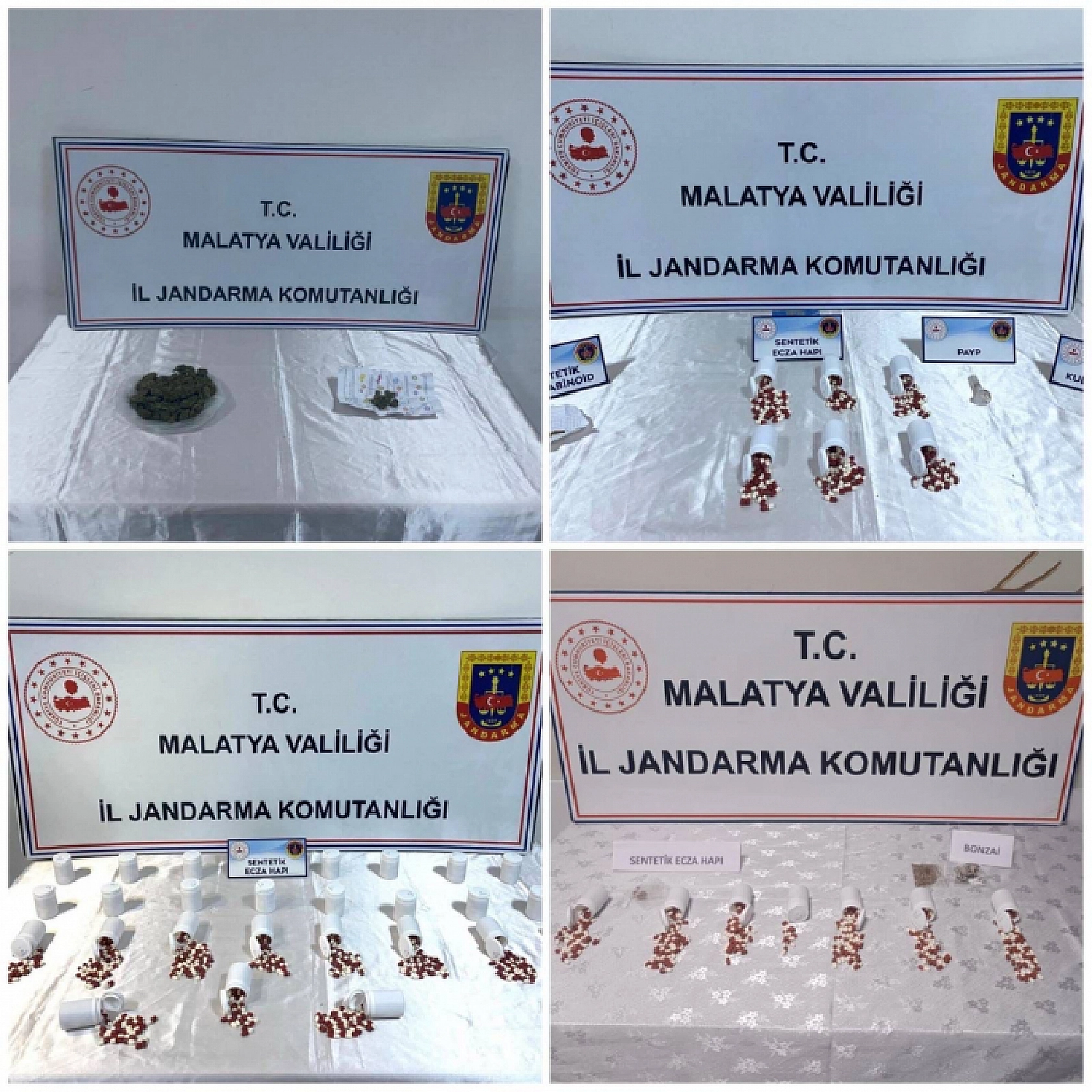 Malatya'da narkotik operasyonu: Bin 966 adet sentetik hap ele geçirildi...