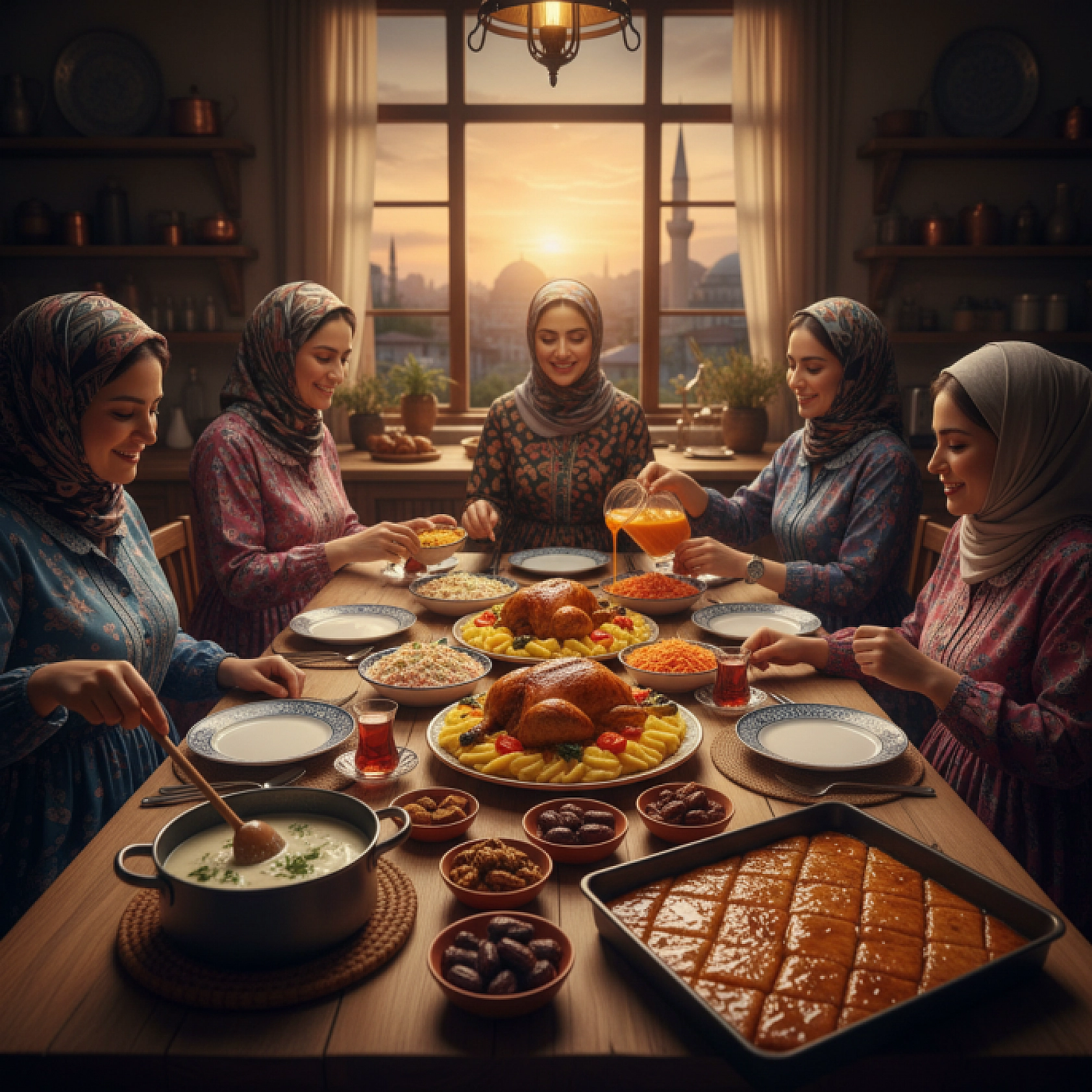 Ramazan'ın 4. Günü İçin Nefis İftar Menüsü