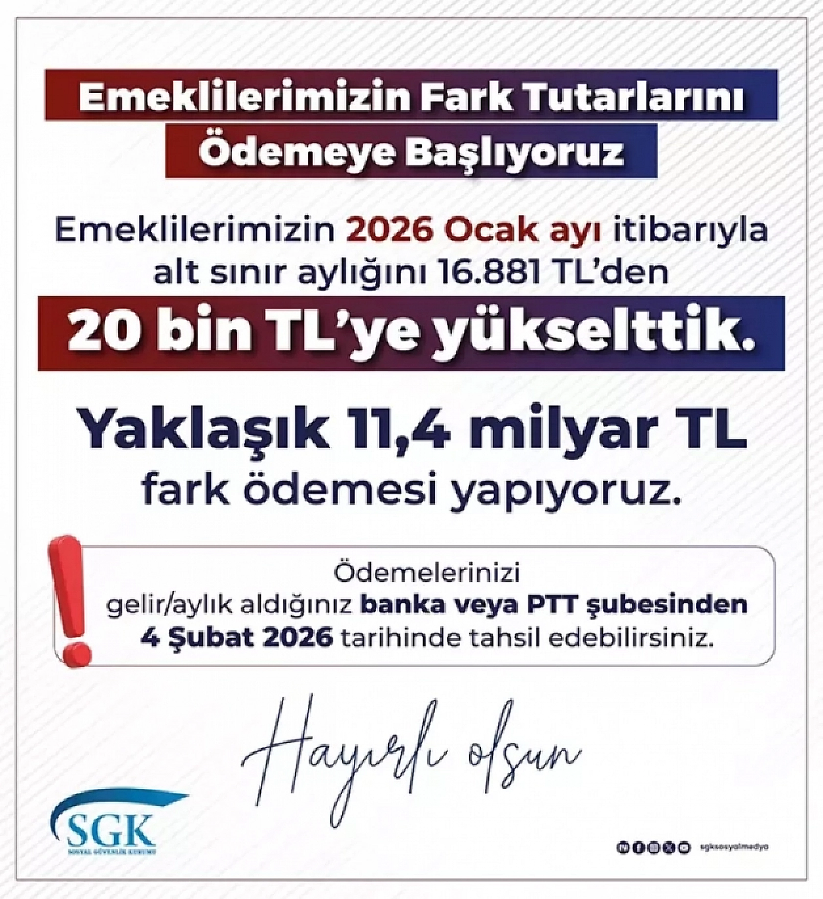 Emeklilere müjde: Maaşı farkları için beklenen tarih belli oldu...