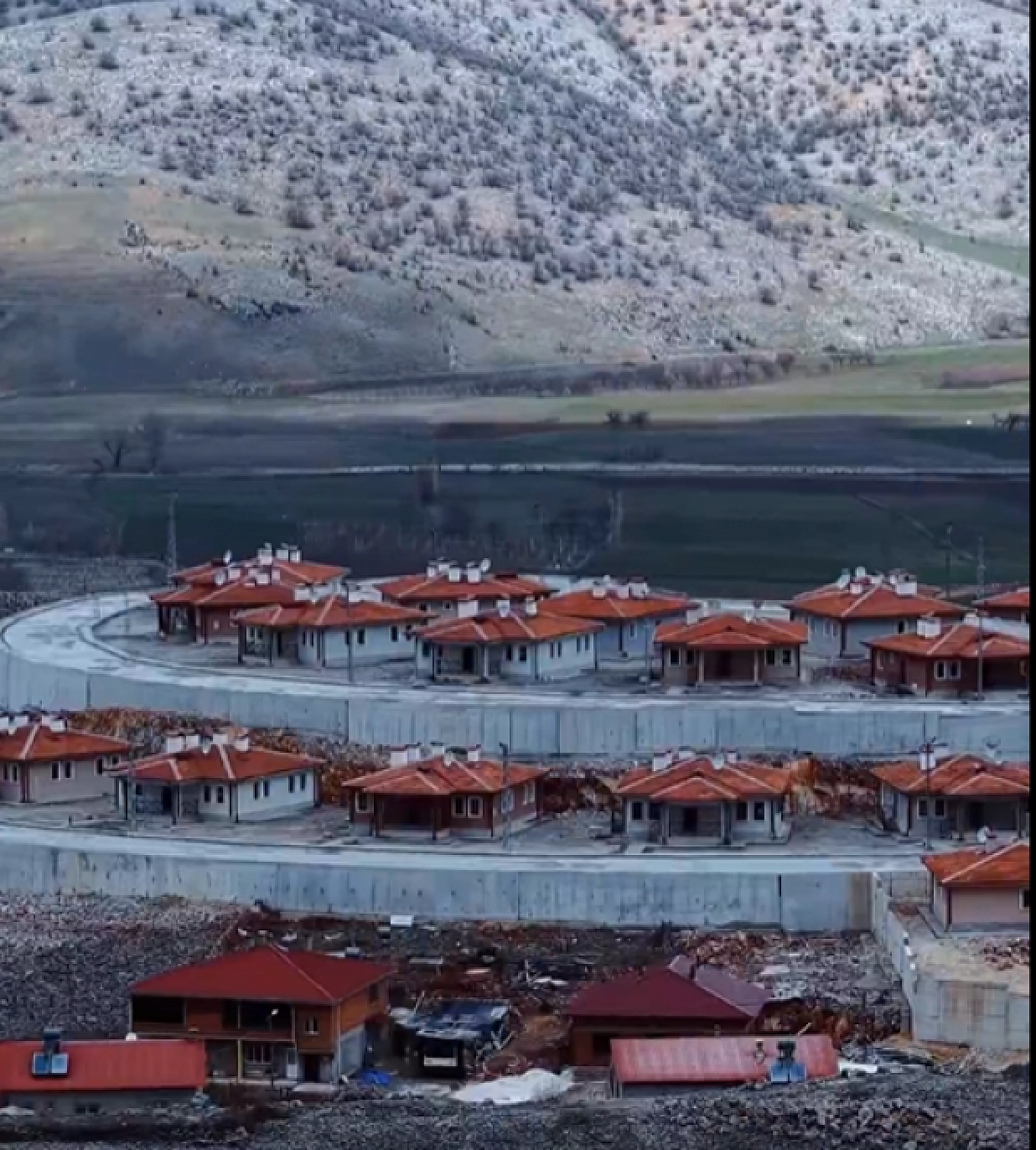 Malatya'da Bir İlçenin Daha Yapımı Tamamlandı: Mahallenin Son Hali Paylaşıldı