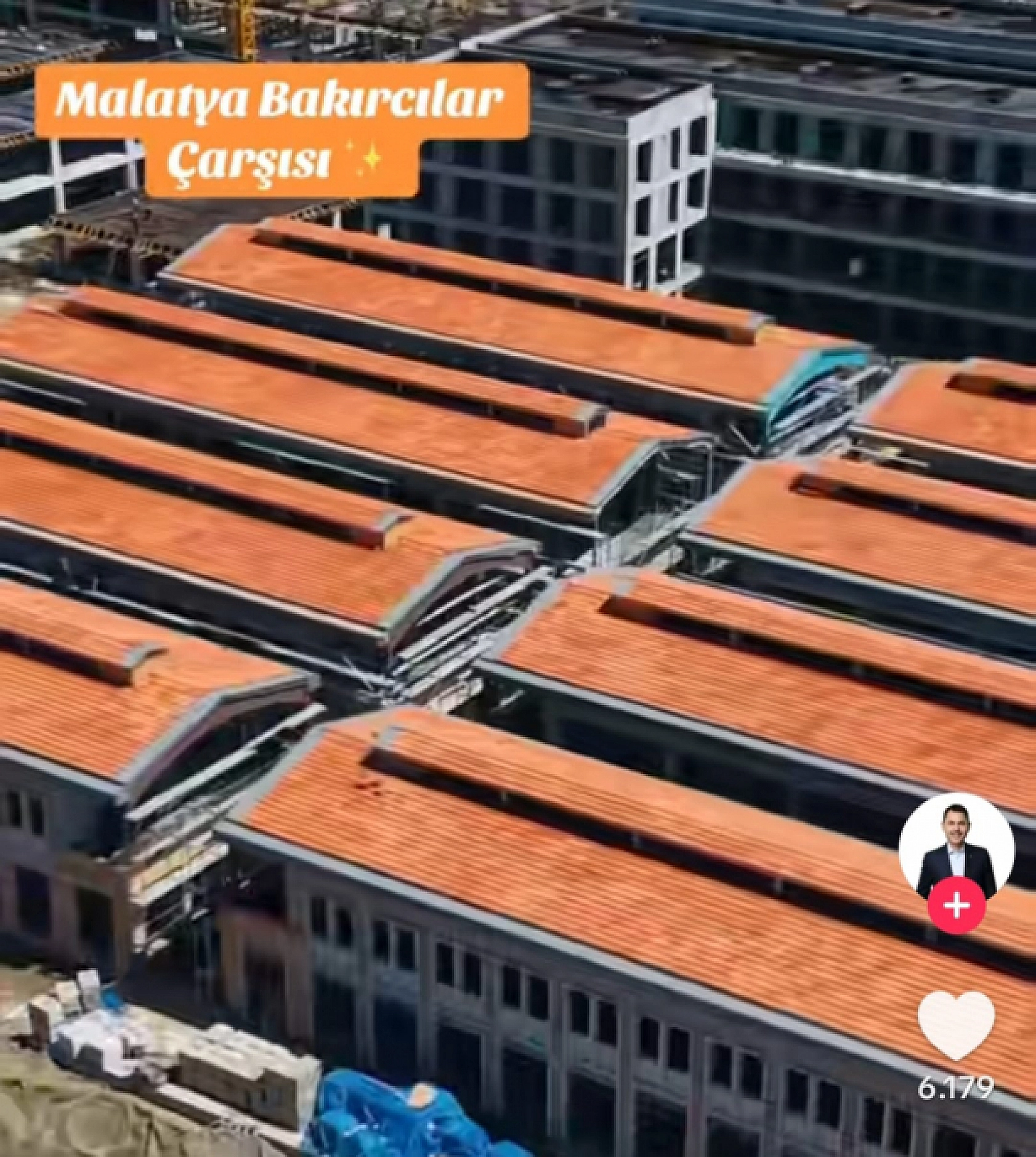 Bakan Kurum, dron görüntülerini paylaştı...! İşte Bakırcılar Çarşısı'nın son hali...