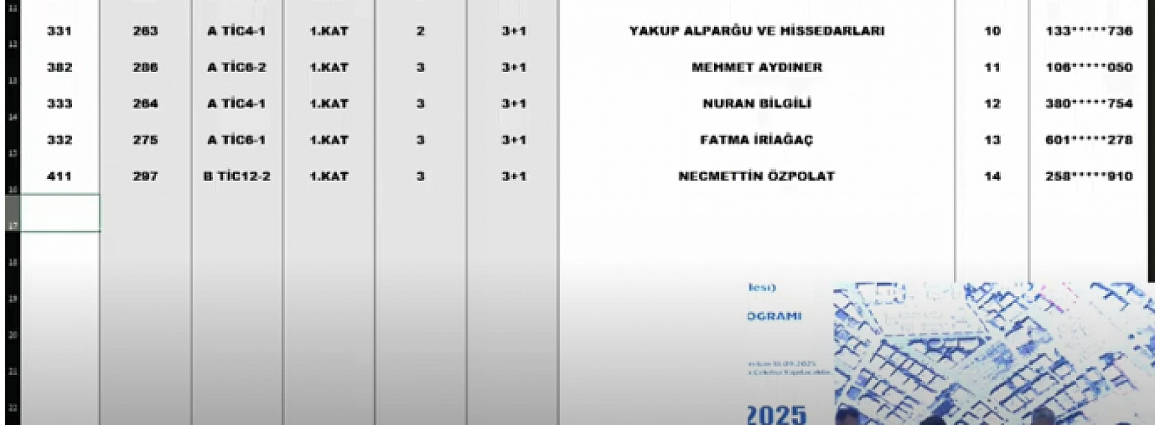 Malatya'da Merkez 11 Projesi kura sonuçları belli oldu: Hak sahipleri tam liste…