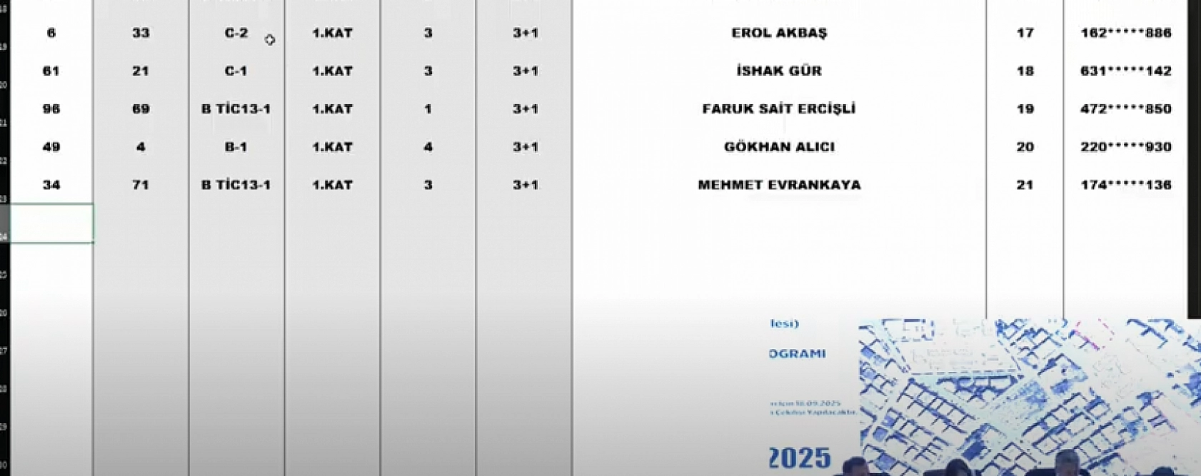 Malatya'da Merkez 9 Projesi kura sonuçları belli oldu: Zaviye Mahallesi'nde hak sahipleri tam liste…