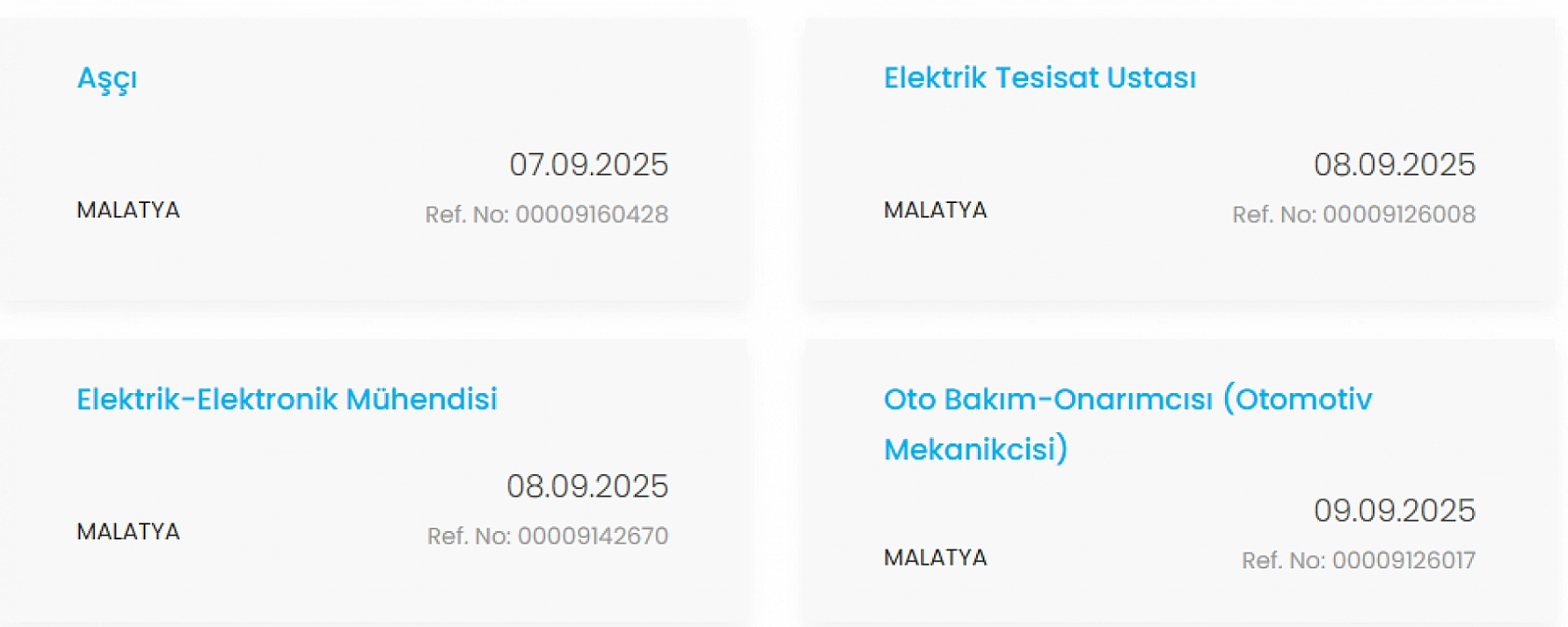 İŞKUR'dan Malatya'ya İstihdam Atağı: Onlarca Meslek Dalında Personel Alımı Başladı…