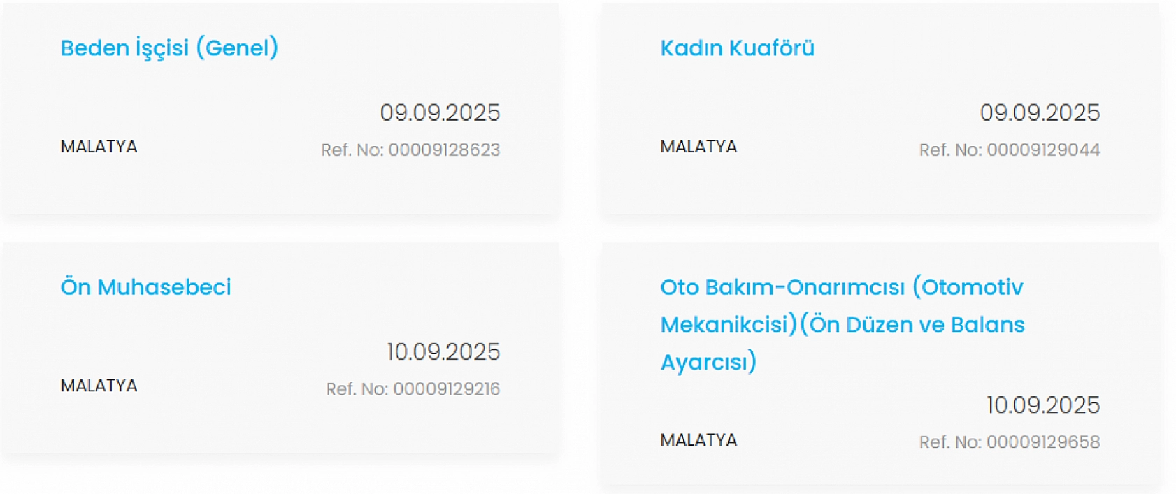 İŞKUR'dan Malatya'ya İstihdam Atağı: Onlarca Meslek Dalında Personel Alımı Başladı…