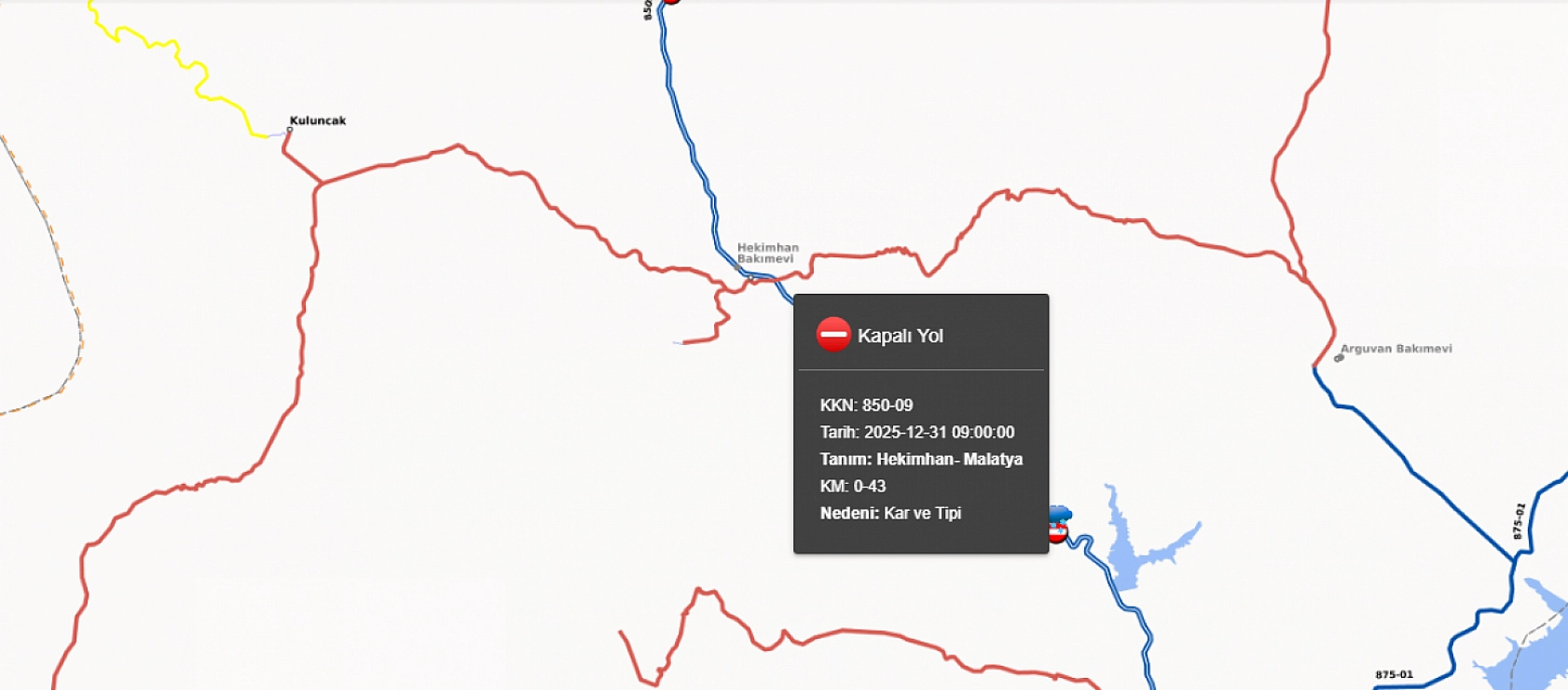 Karayolları Açıkladı: Malatya'da hangi yollar açık, hangi yollar kapalı… İşte detaylar