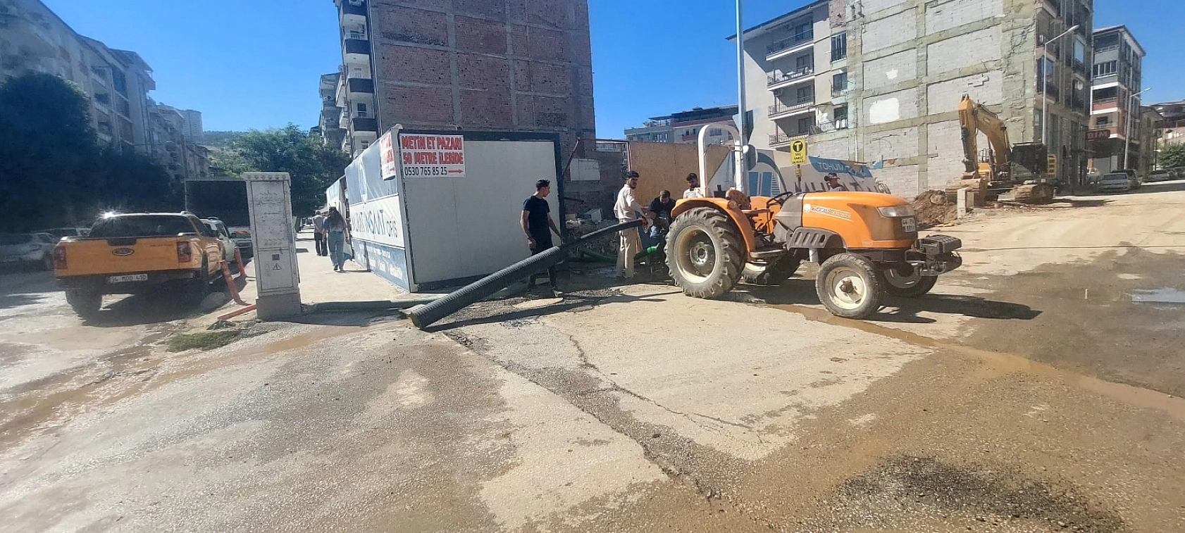 Başkan Er' 'Tarıma kazandırılacak' demişti: Kuraklıkla boğuşan Malatya'da su boşa akıyor…