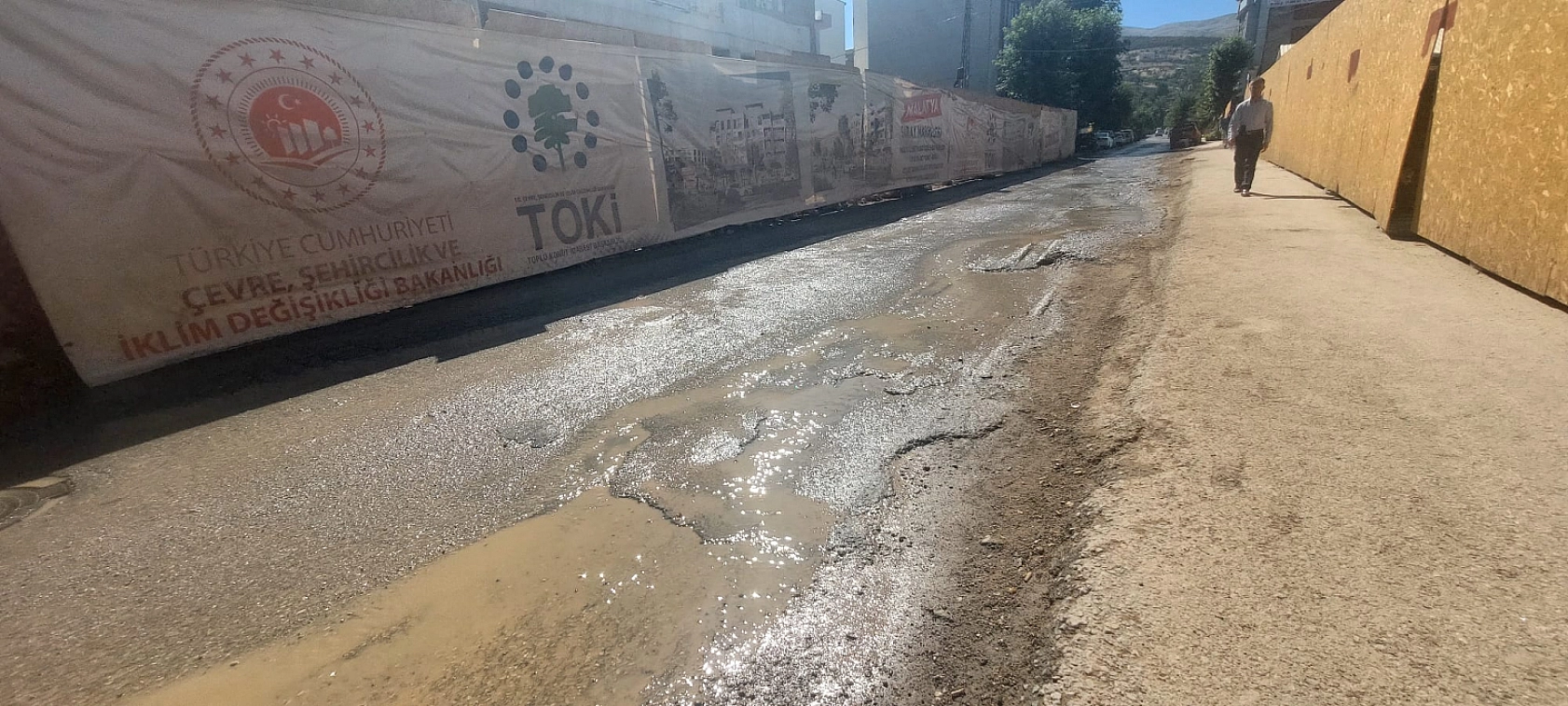 Başkan Er' 'Tarıma kazandırılacak' demişti: Kuraklıkla boğuşan Malatya'da su boşa akıyor…