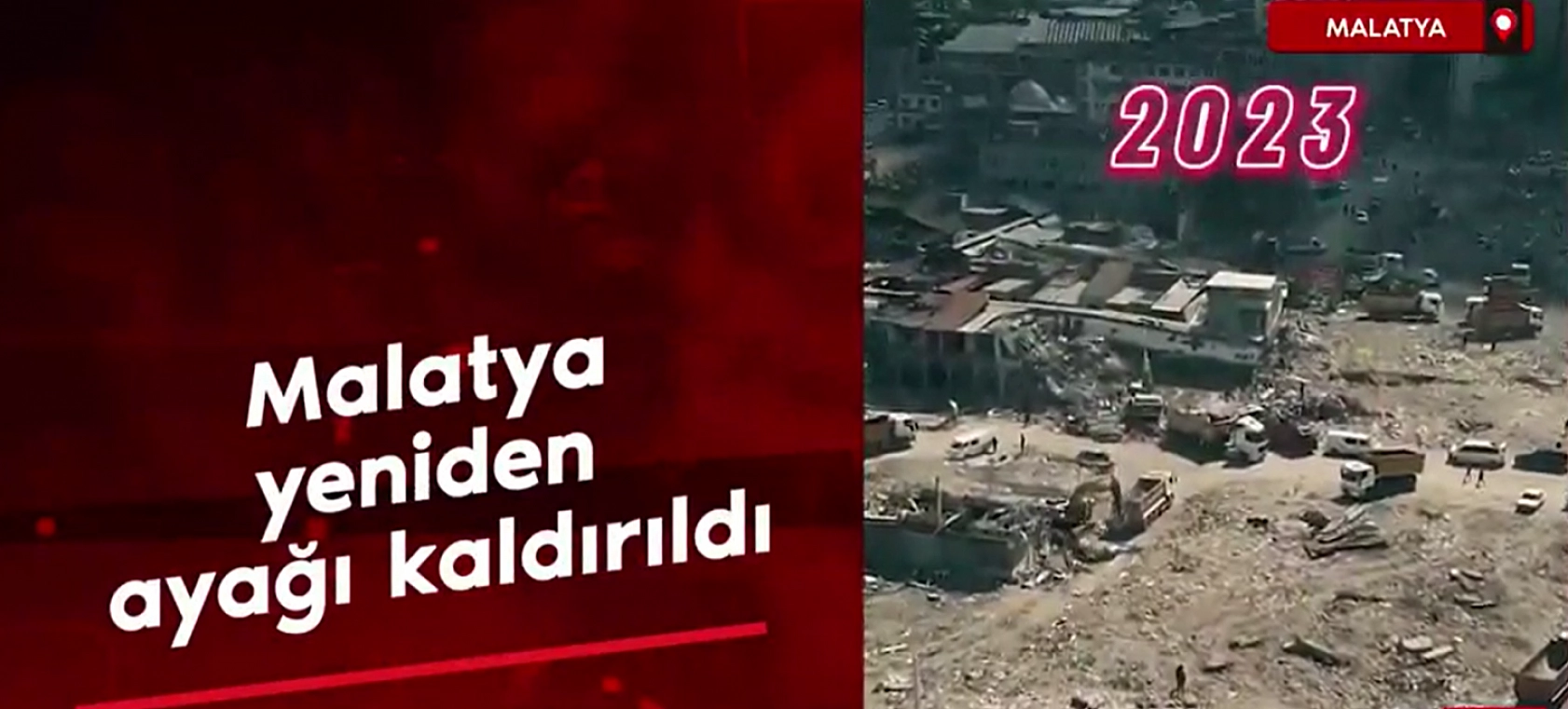 Malatya'da Büyük Dönüşüm: Depremin İzleri Siliniyor, Şehir Yeniden Doğuyor!