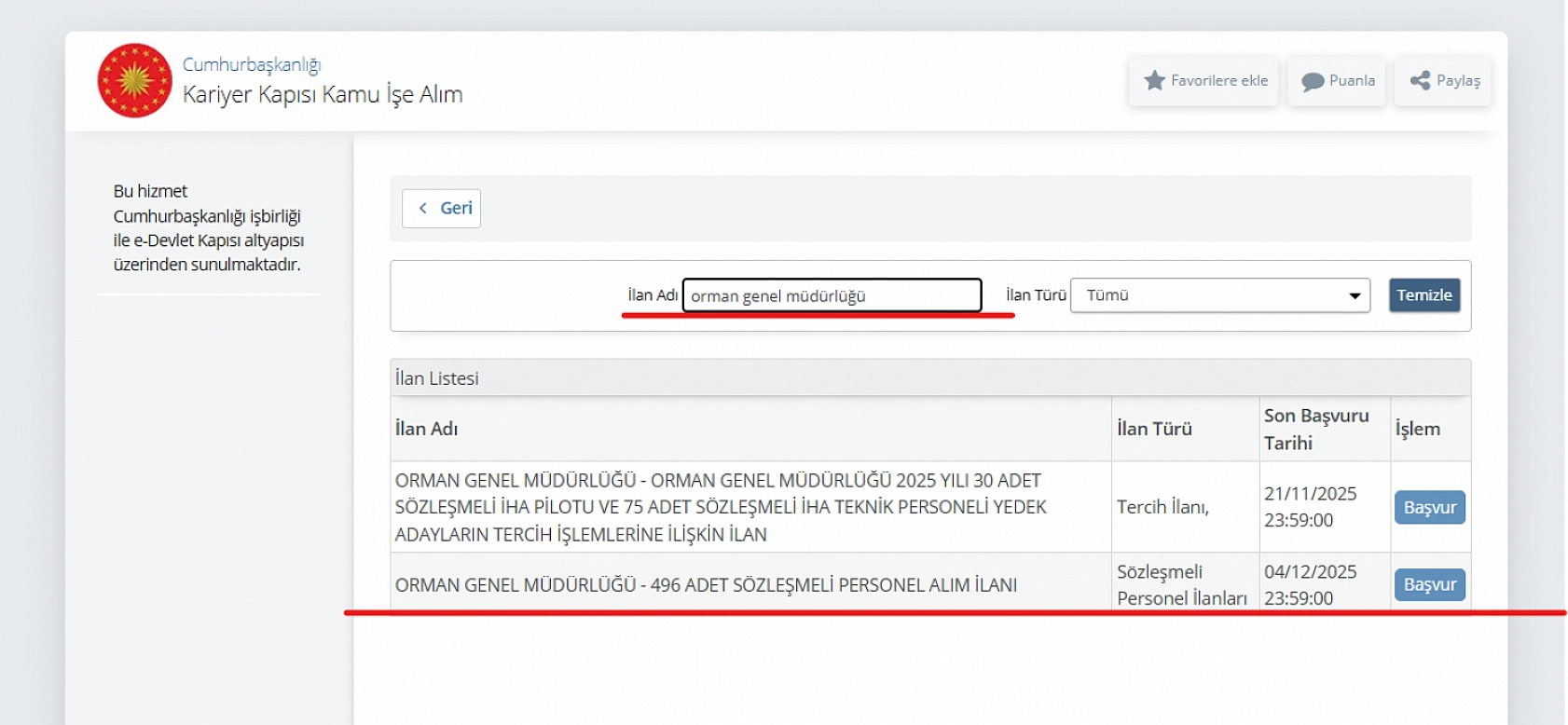 Orman Genel Müdürlüğüne Personel Alımı İçin Geri Sayım Başladı: Mühendis, Şoför ve Büro Memurları Başvuru Yapabilecek...
