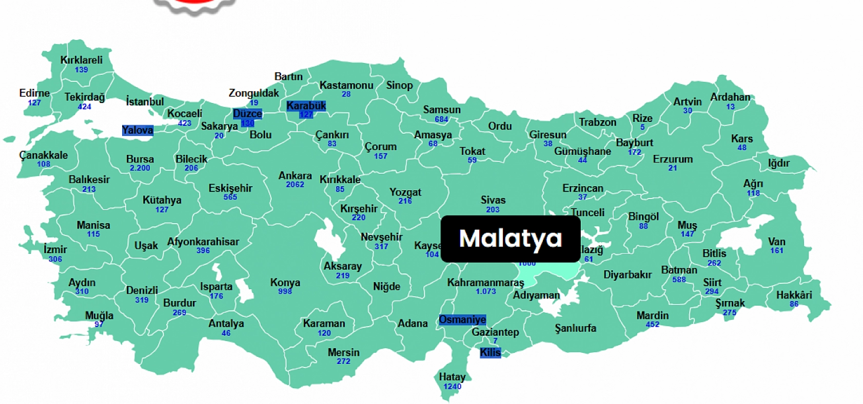 TOKİ, Malatya'da satacağı 1000 konutun listesini açıkladı