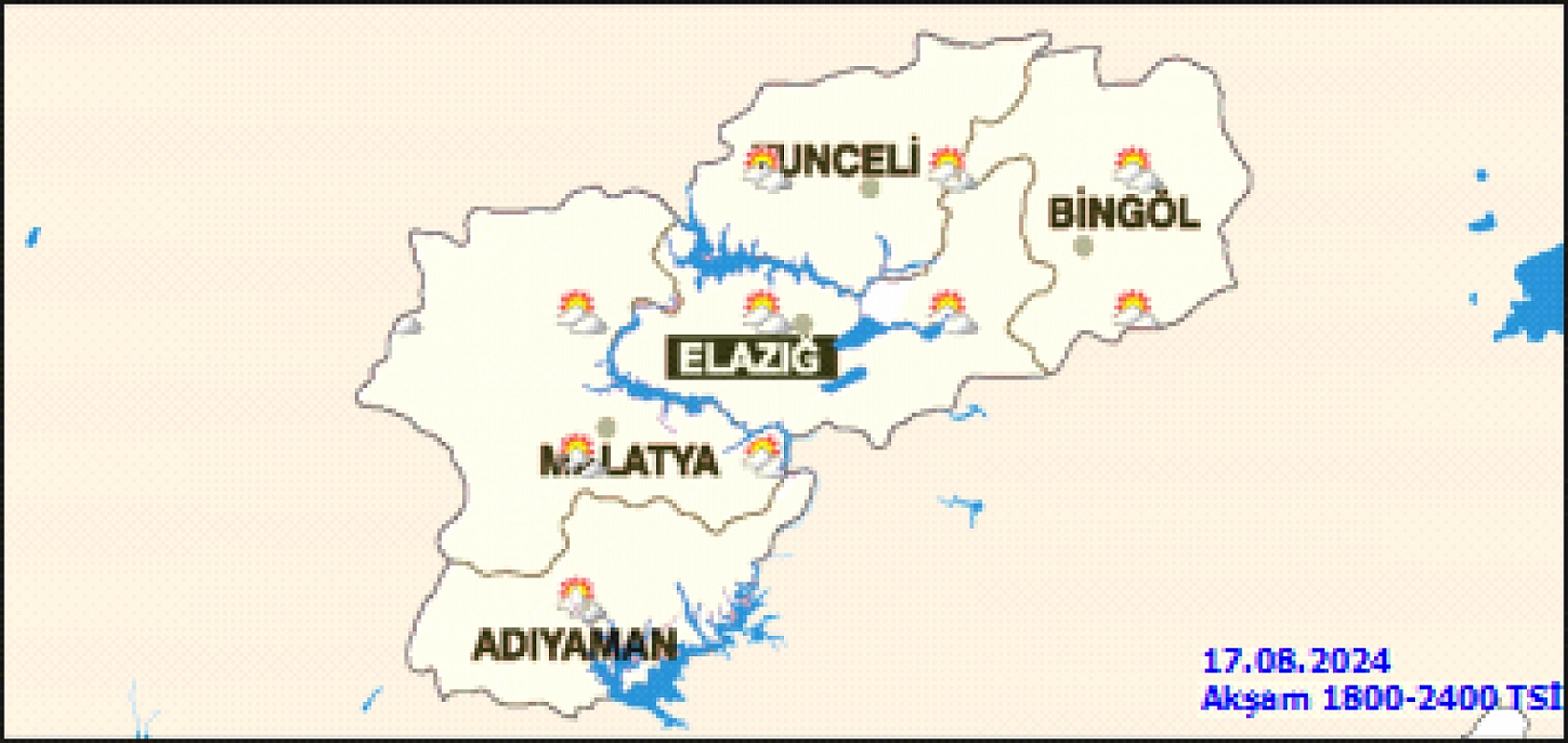Malatya'yı nasıl bir hava bekliyor? İşte 17 Ağustos hava durumu…