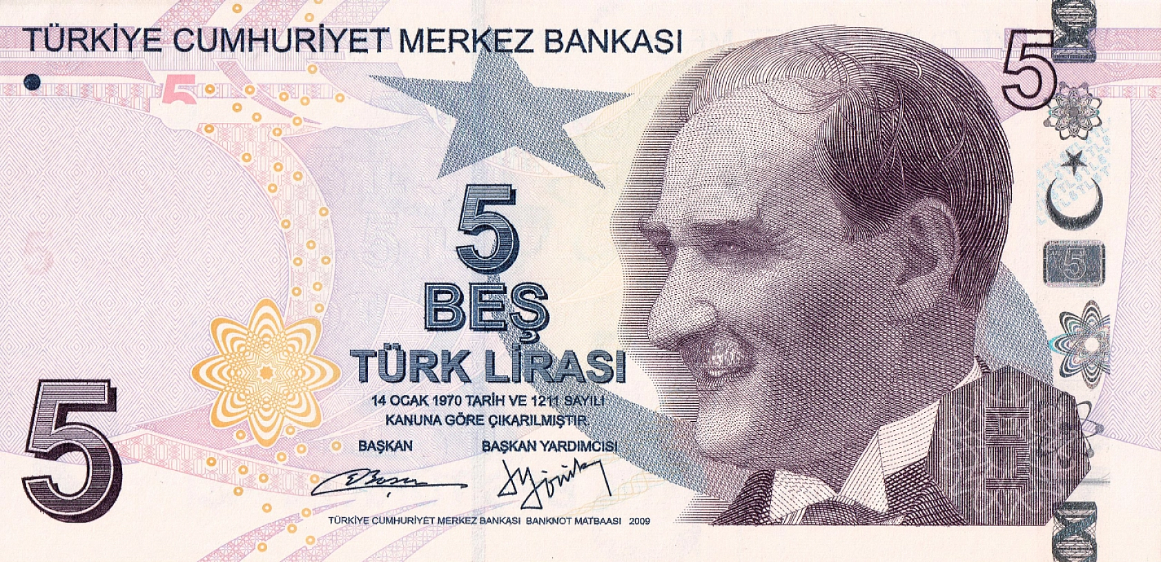 Yeni Tertip 50 TL ve 5 TL Banknotlar Tedavüle Çıkıyor