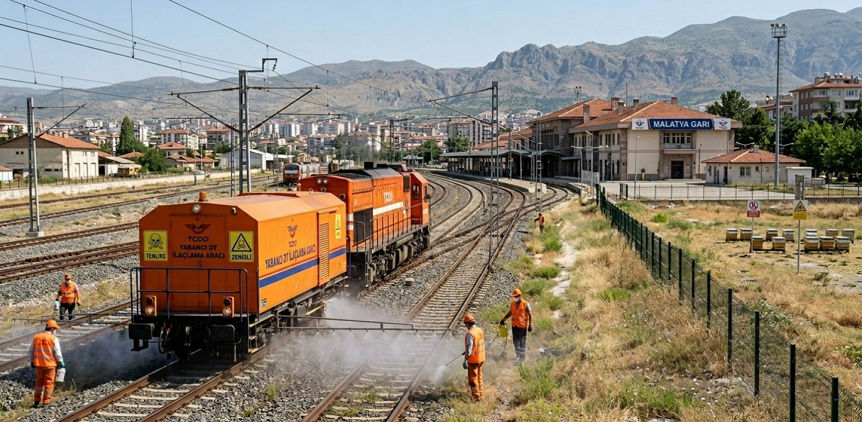 TCDD duyurdu: Malatya'da yarın başlıyor, 14 gün boyunca yasak!