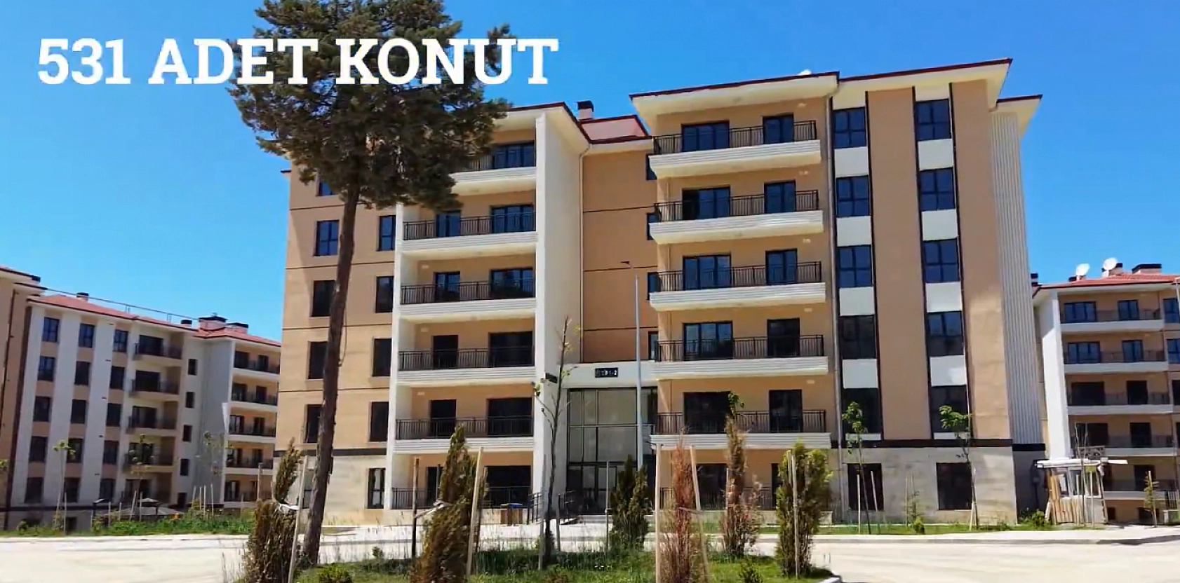 Malatya'da 531 konutun anahtar teslimi başladı