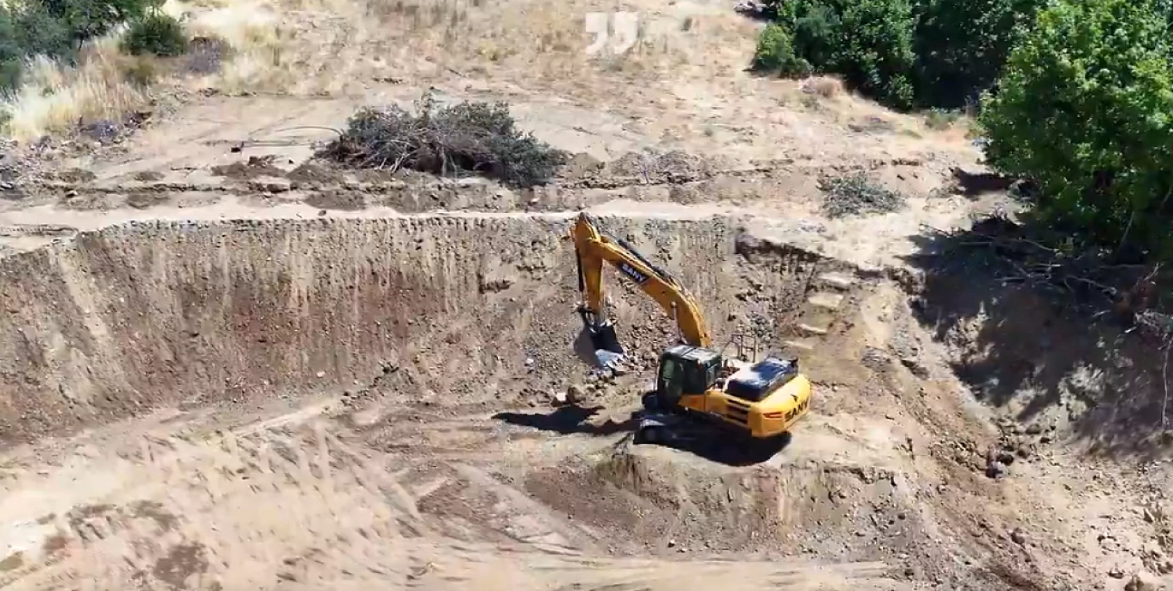 Malatya'da Kutan Göleti için ilk kazma vuruldu: 1.000 hayvana su sağlayacak