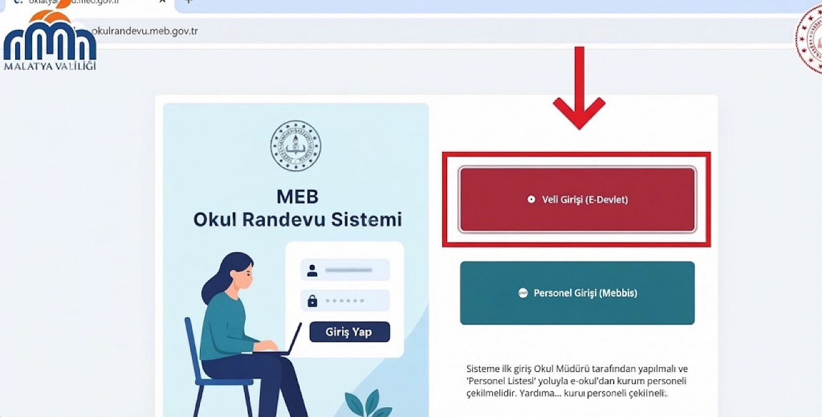 Malatya'da okul ziyaretleri artık randevulu: Veli randevu sistemi nasıl kullanılır?