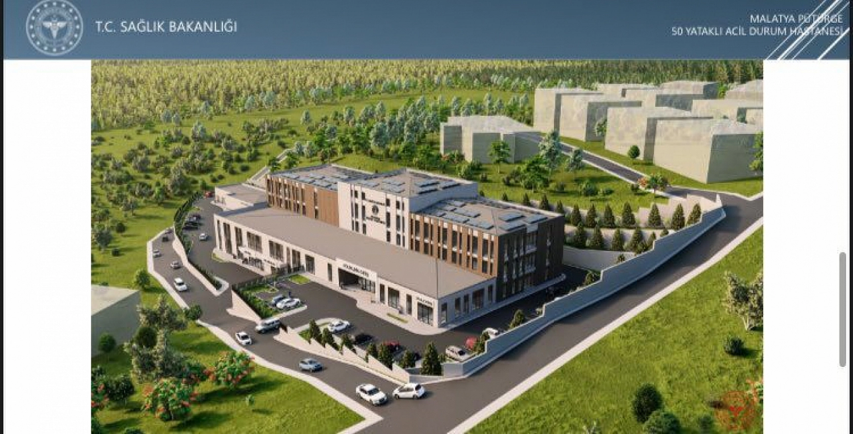 Proje Hazır: Malatya'ya Modern Hastane Geliyor! İşte Projenin Görselleri!