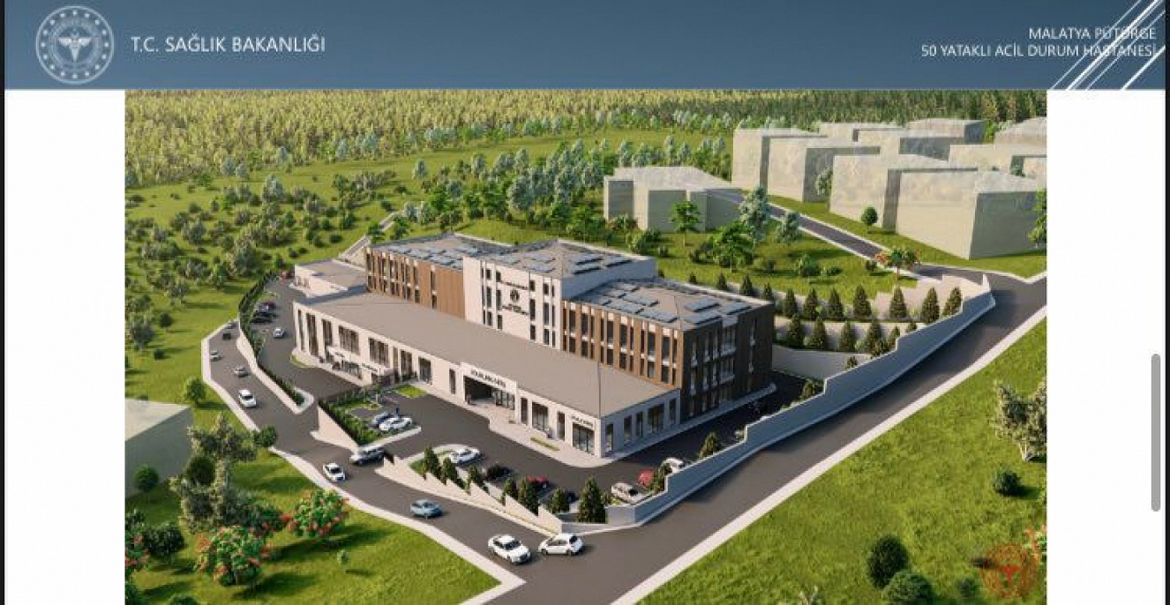 Proje Hazır: Malatya'ya Modern Hastane Geliyor! İşte Projenin Görselleri!
