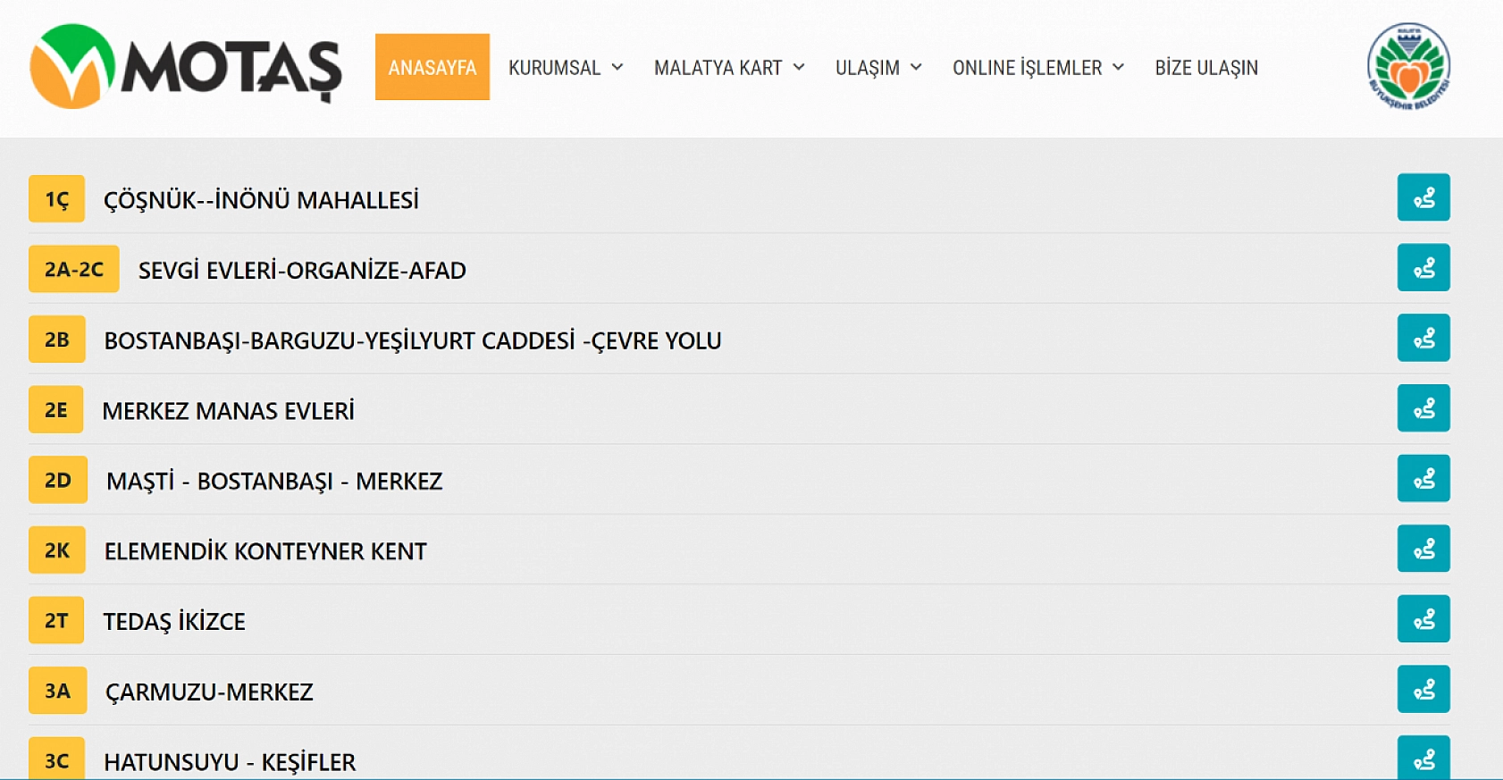 MOTAŞ'tan Sefer Saatlerinde Değişiklik: Uygulama Bugün Başladı..!