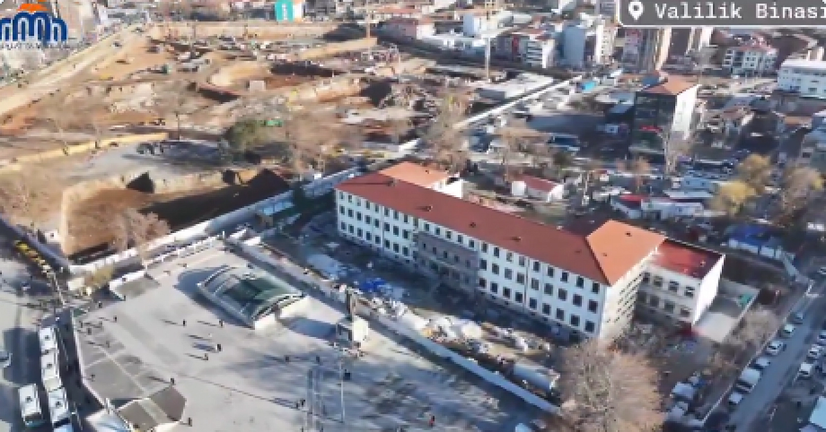Malatya'da Çarşı Merkezi'nin En Son Hali Paylaşıldı! İşte Drone Görüntüleri…