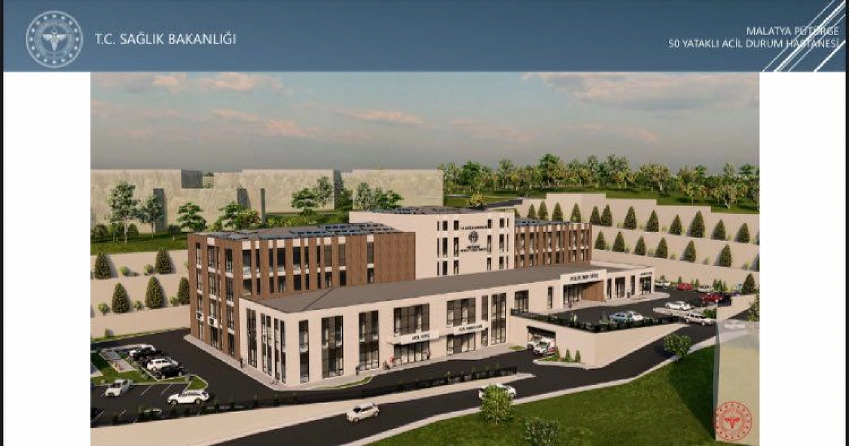 Proje Hazır: Malatya'ya Modern Hastane Geliyor! İşte Projenin Görselleri!