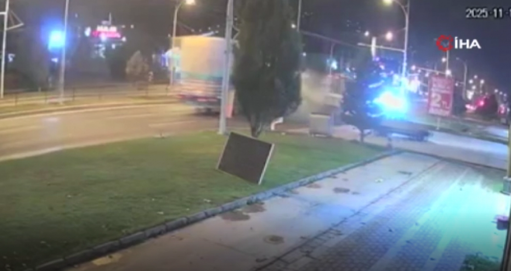 Malatya'da feci kazanın kamera görüntüleri ortaya çıktı