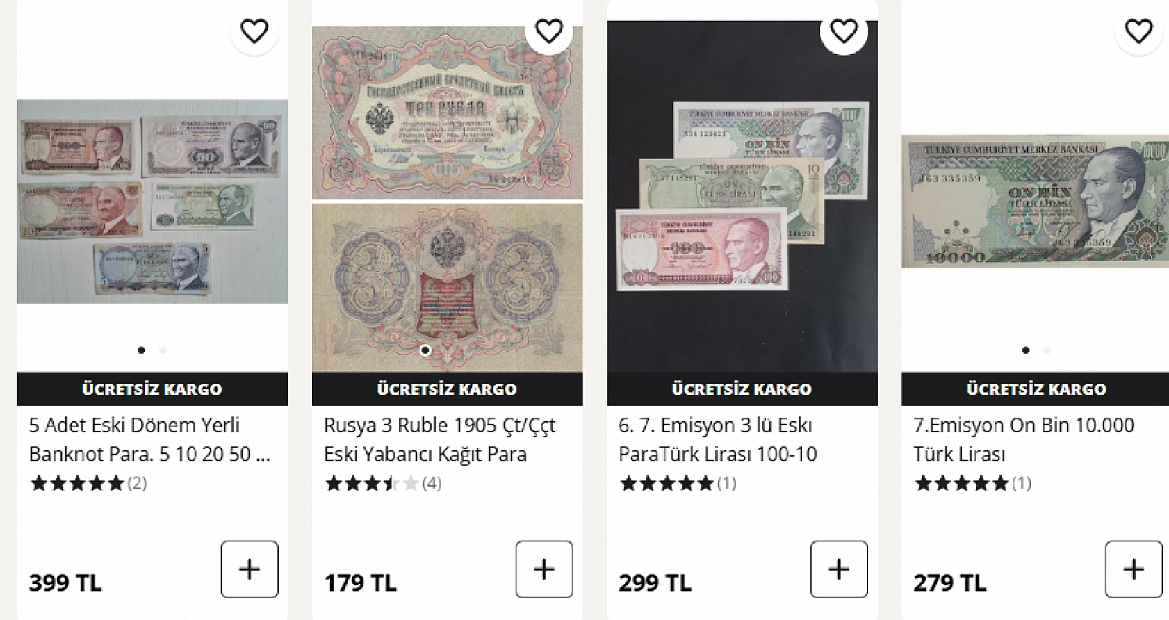 Malatyalı Koleksiyonerlerin Yeni Gözdesi: Eski dönem tarihi kâğıt paralar… 52 Bin Liraya Kadar Alıcı Buluyor