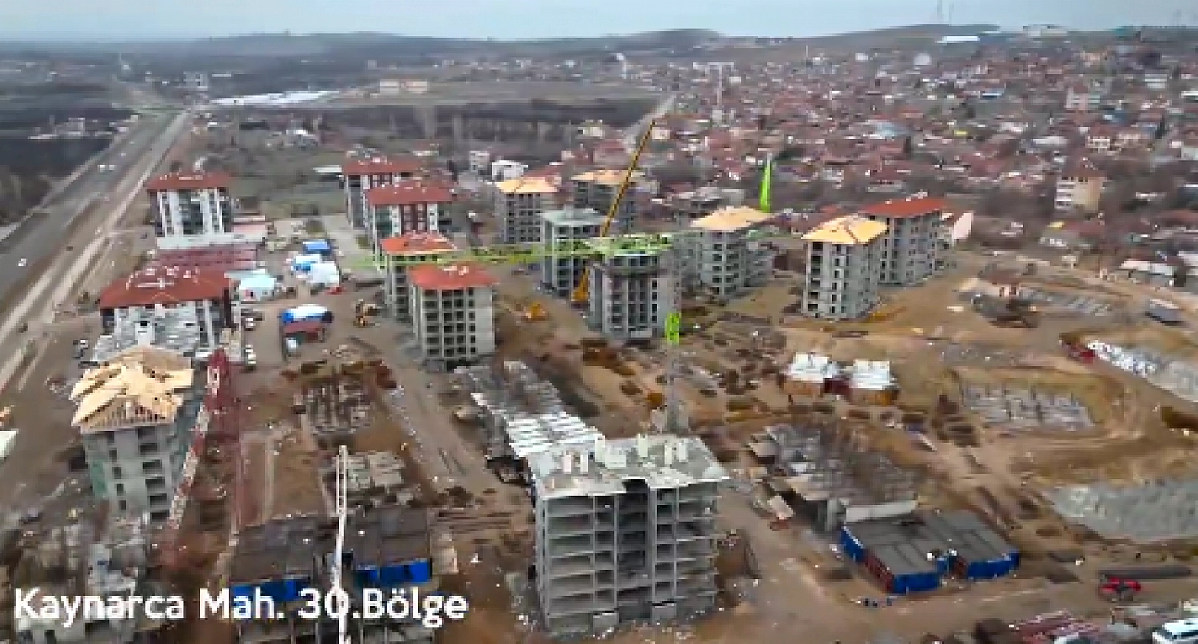 Malatya'da Rezerv Alanlarda Çalışmlar Devam ediyor! İşte Mahalle Mahalle Drone Görüntüleri…