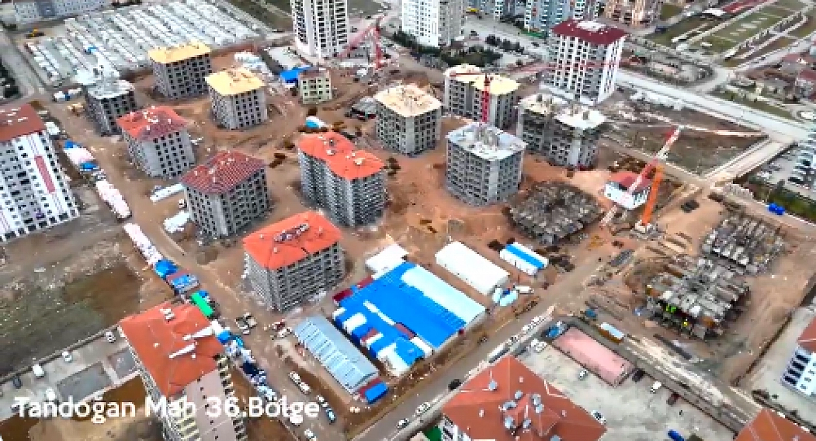 Malatya'da Rezerv Alanlarda Çalışmlar Devam ediyor! İşte Mahalle Mahalle Drone Görüntüleri…