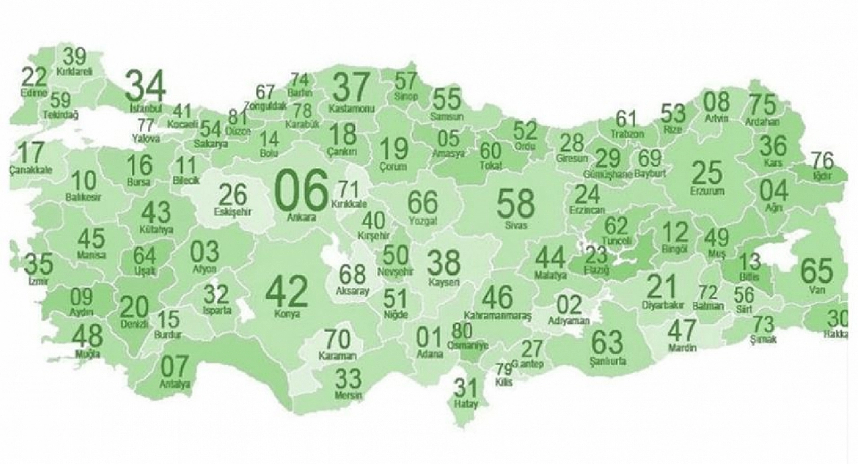Türkiye'de İl Sayısı 81'den 100'e Çıkıyor… Malatya'nın, Elazığ'ın, Sivas'ın Plakaları Değişiyor..!