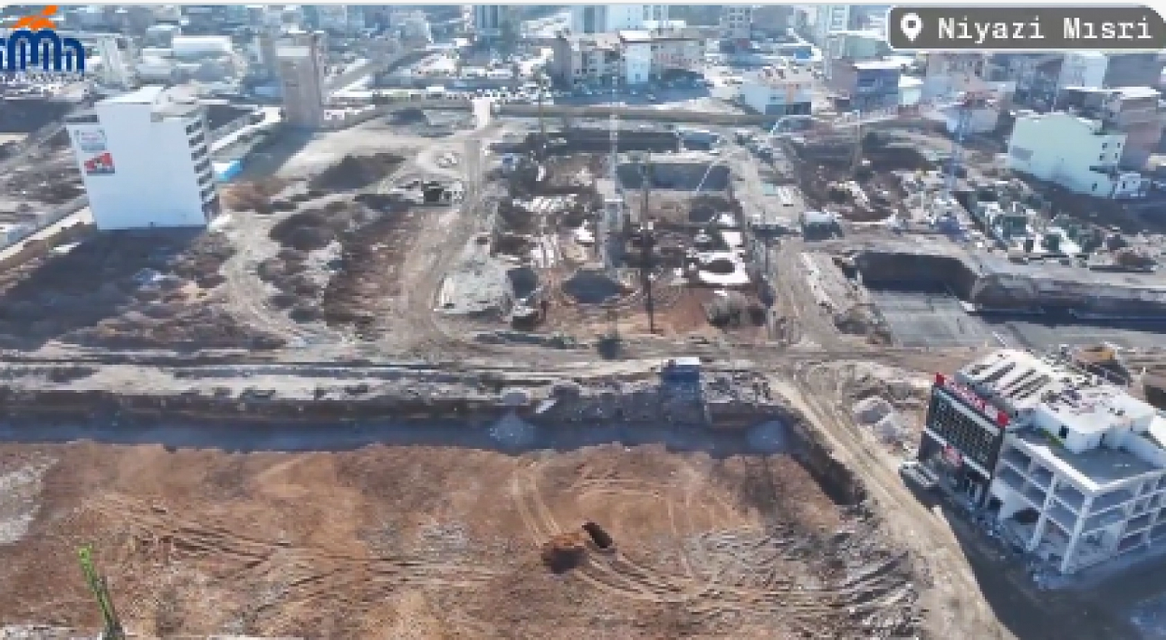 Malatya'da Çarşı Merkezi'nin En Son Hali Paylaşıldı! İşte Drone Görüntüleri…